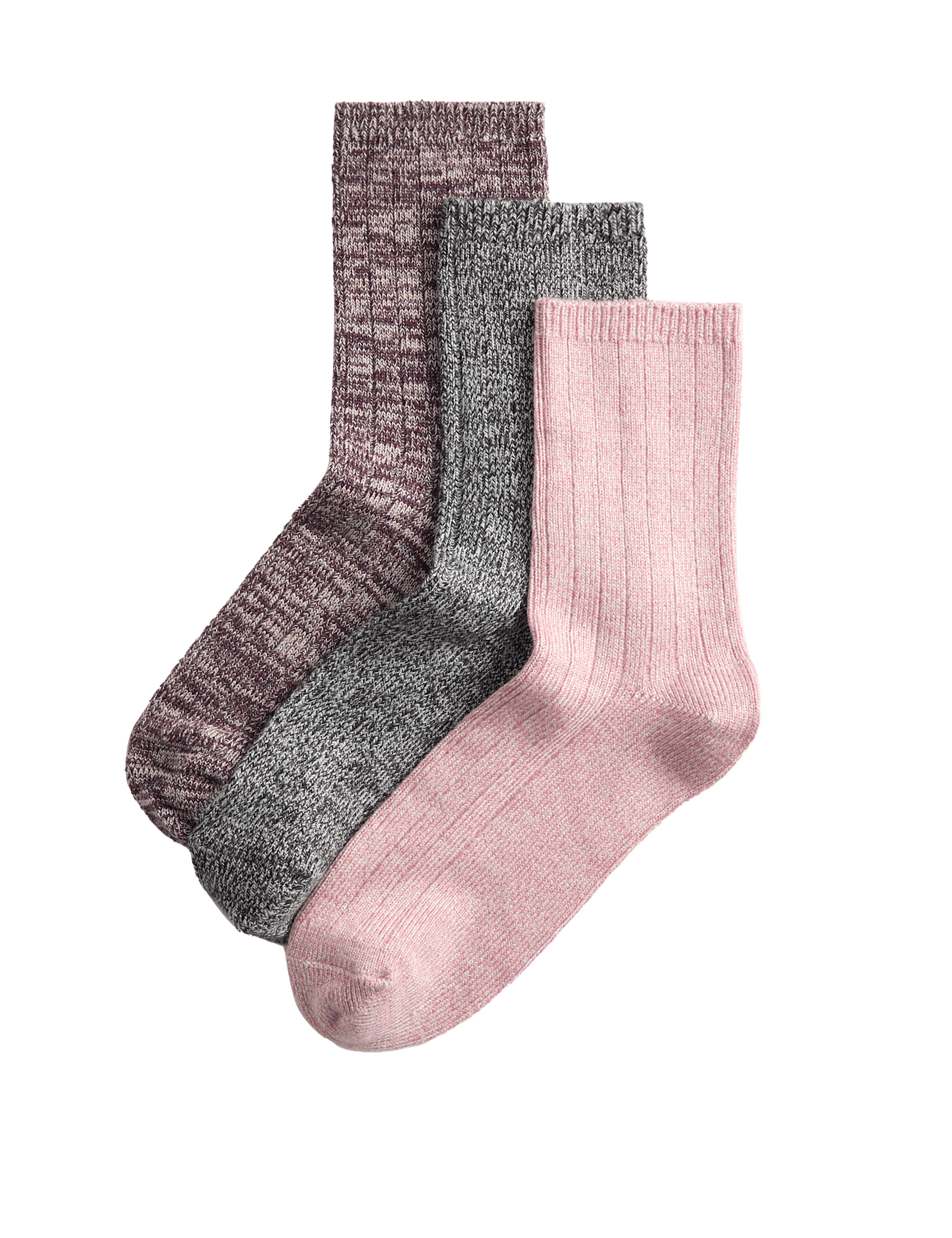 3pk Sumptuously Soft Thermal Crew Socks - image 2