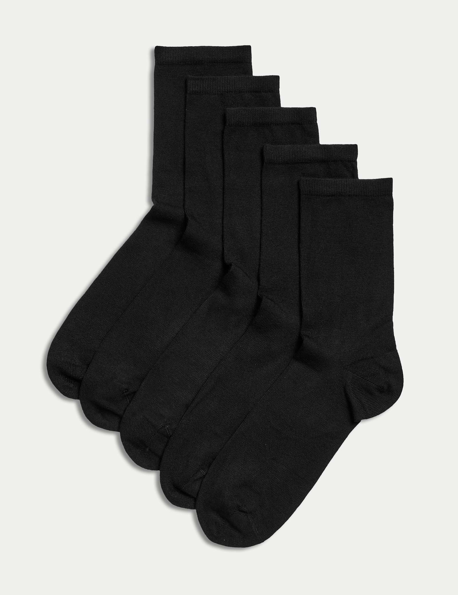5pk SuperSoft Ankle Socks - image 1