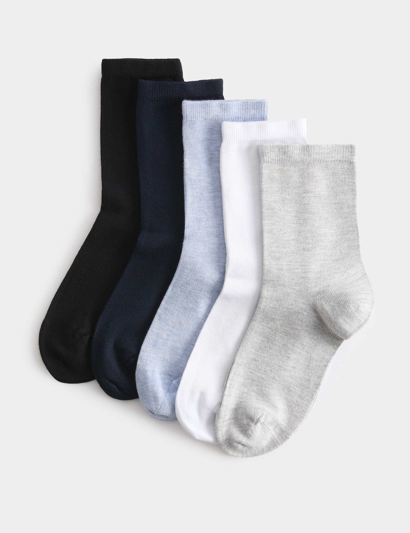 5pk Supersoft Ankle High Socks - image 2