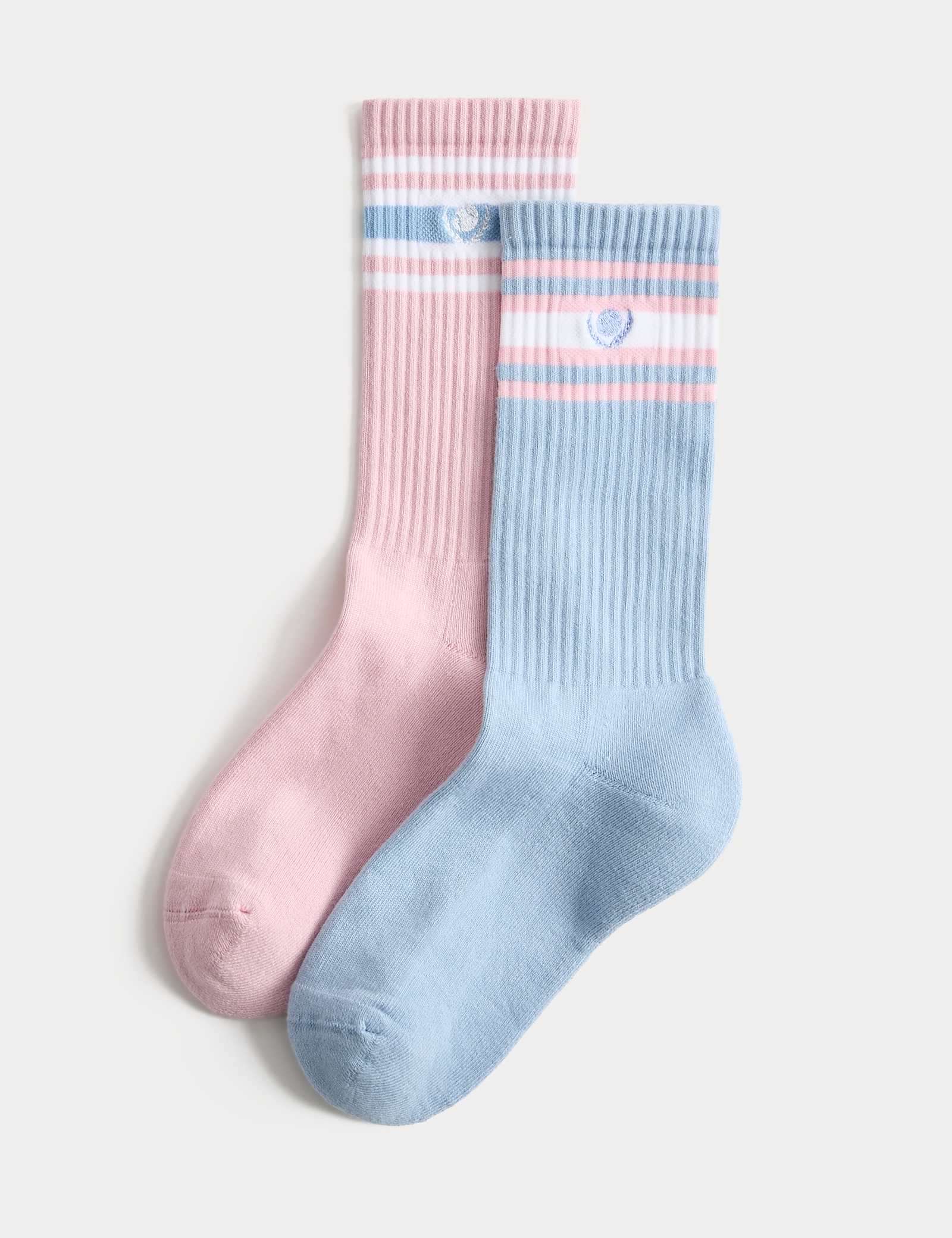 2 Pack Cotton Rich Sporty Crew Socks - image 4