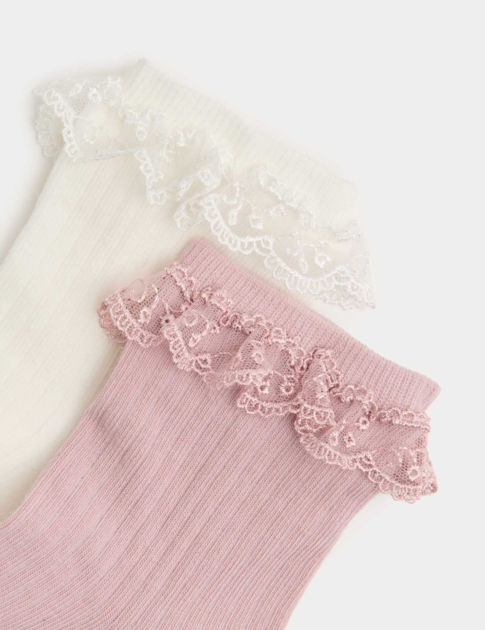 2 Pack Cotton Rich Quarter Socks - image 4