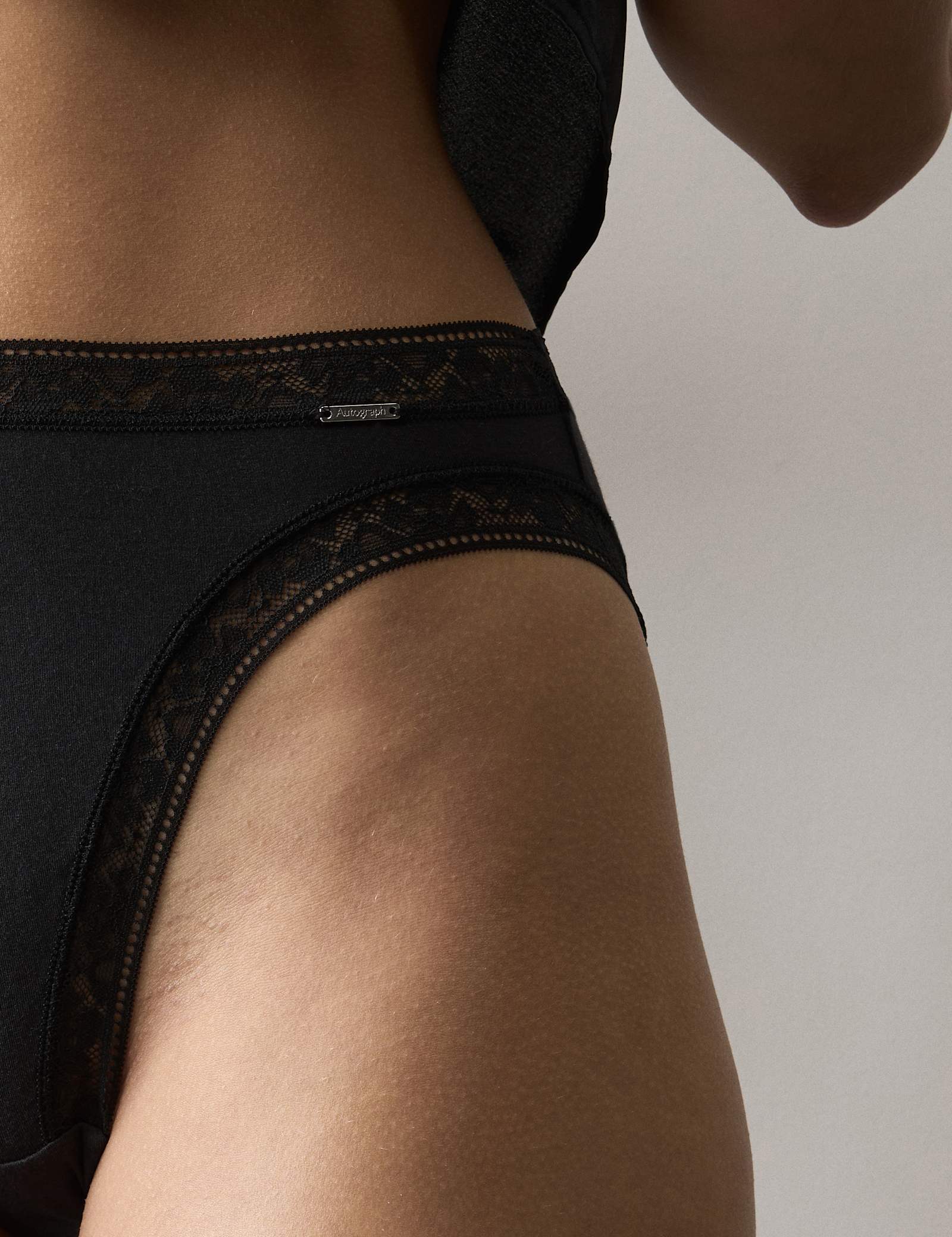 4pk Modal Rich with Silk High Leg Knickers - image 1
