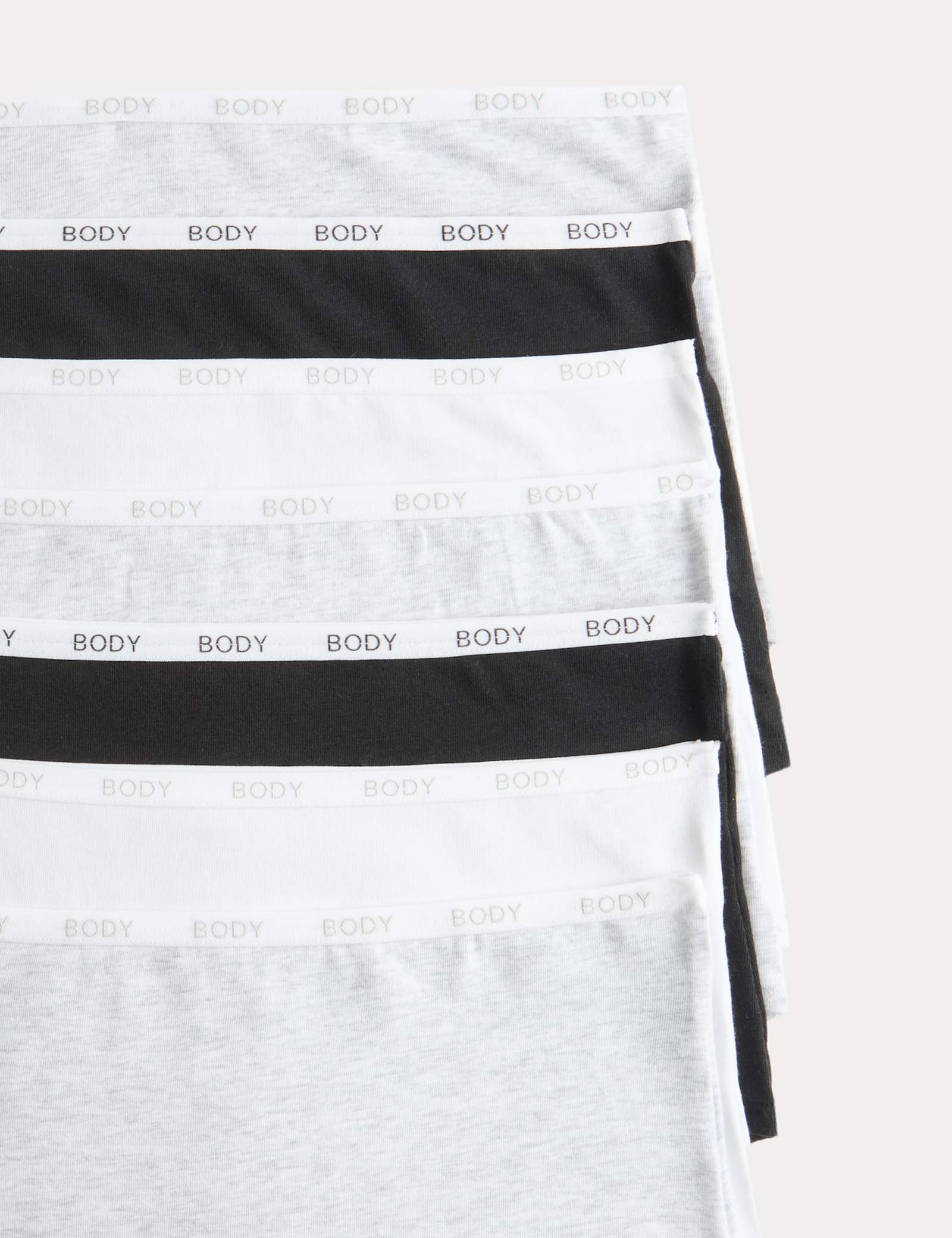 7 Pack Cotton Rich High Rise Knicker Shorts - image 3