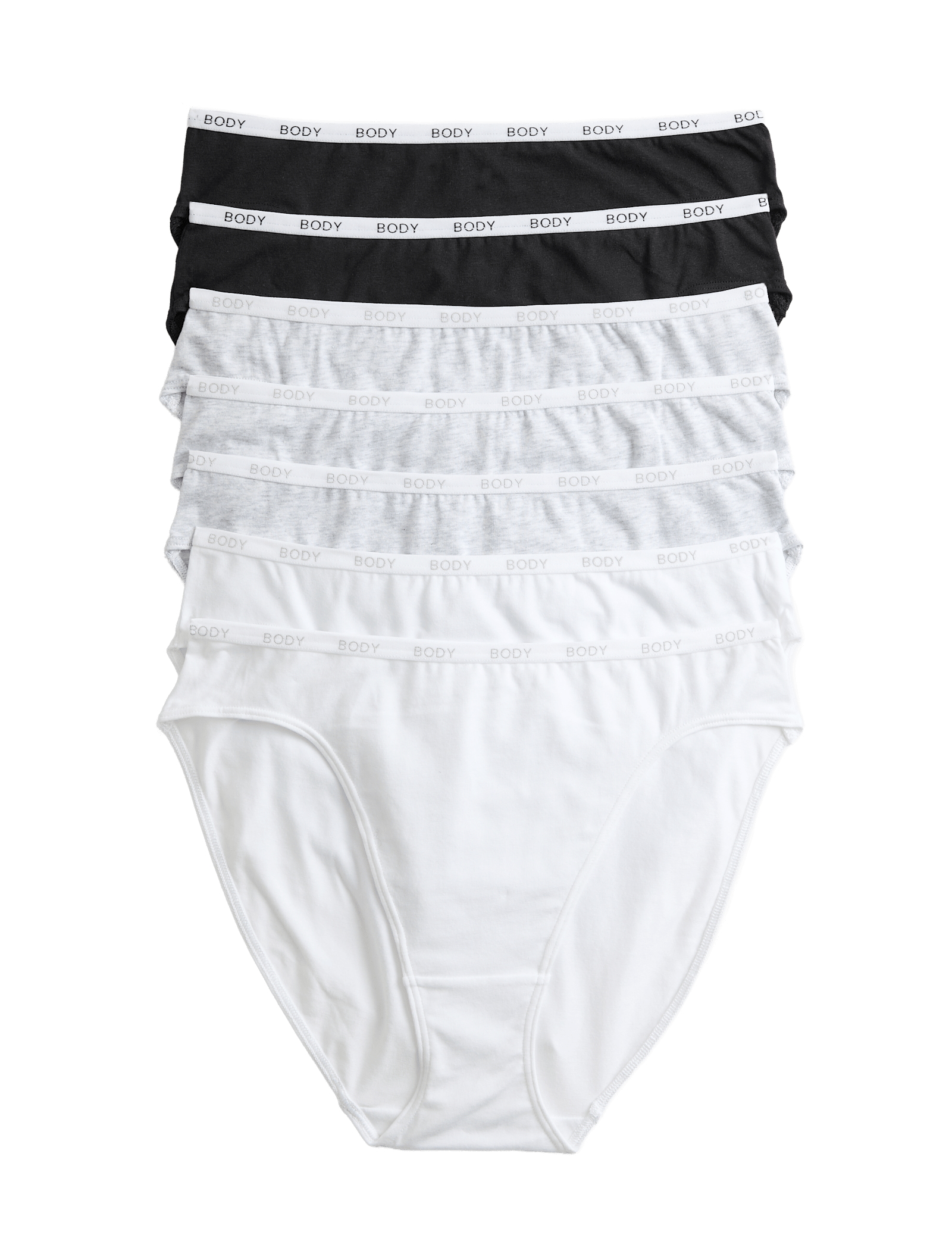 7 Pack Cotton Rich High Leg Knickers - image 3