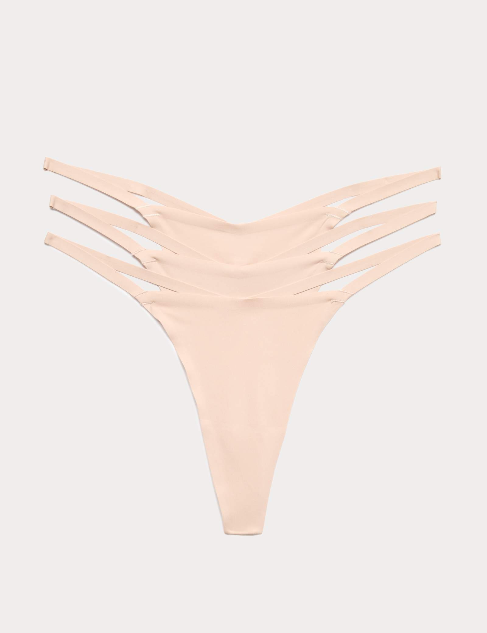3 Pack Body Invisibles No VPL G-String Thongs - image 3