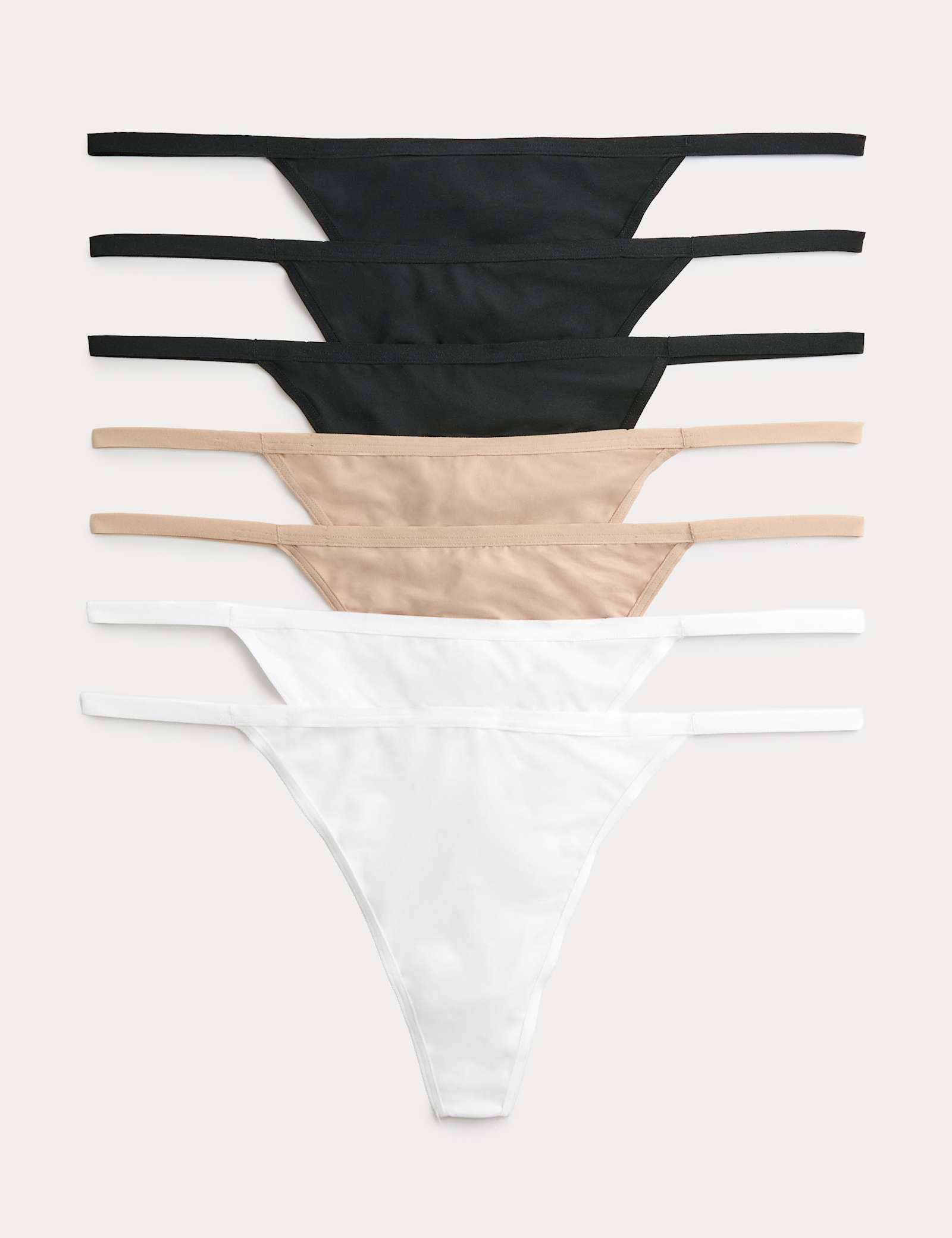 7 Pack Microfibre G-String Thongs - image 2