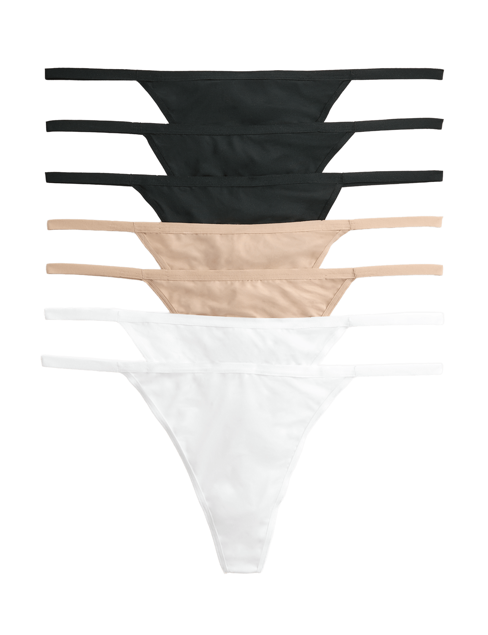 7 Pack Microfibre G-String Thongs - image 4