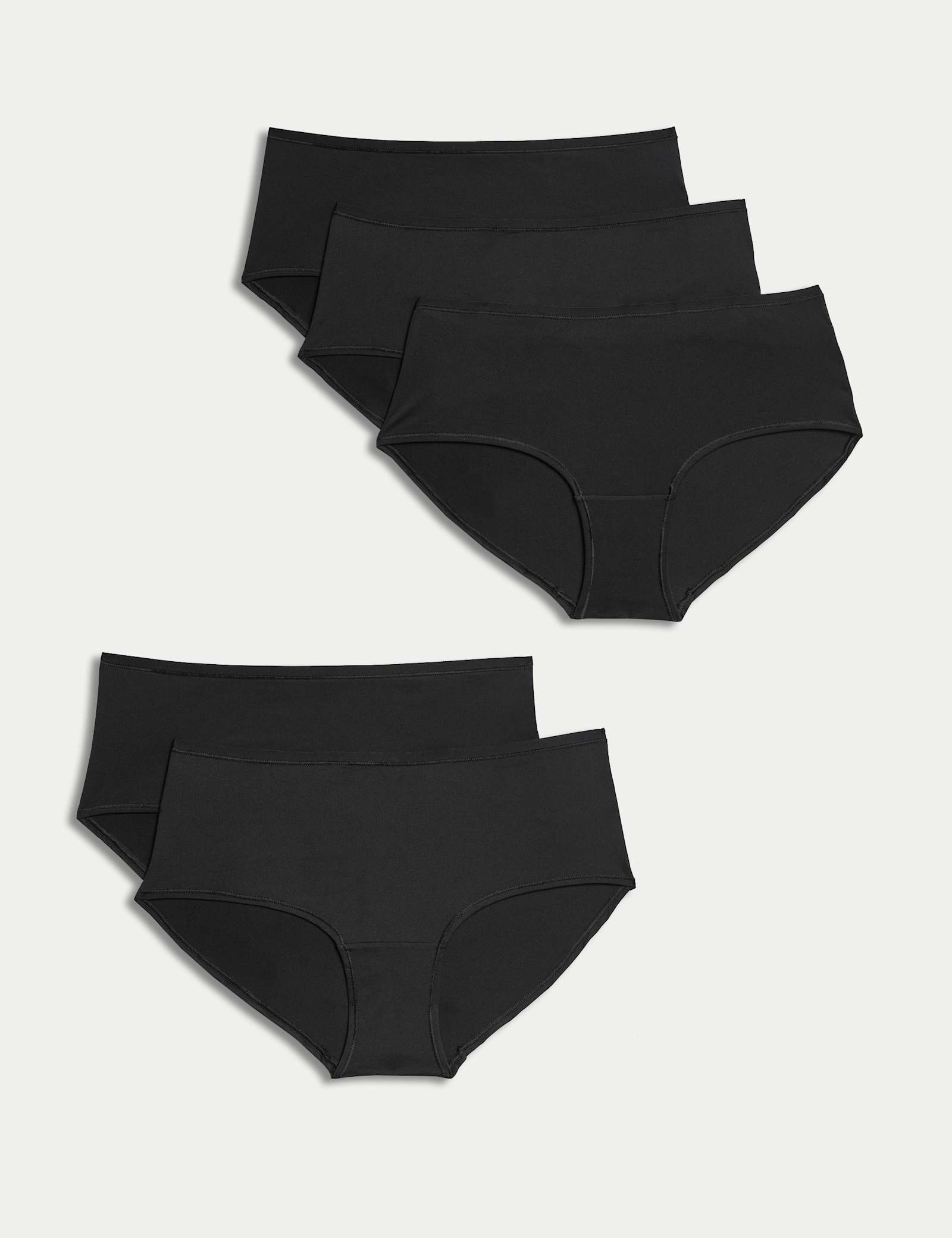 5pk Microfibre Low Rise Shorts - image 4