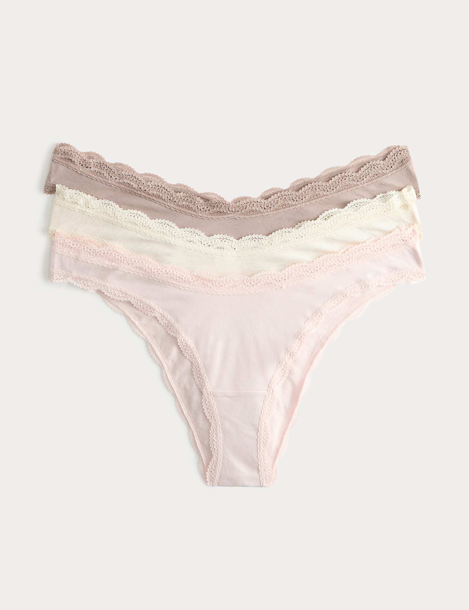 3 Pack Cotton Rich Dipped Miami Knickers - image 4