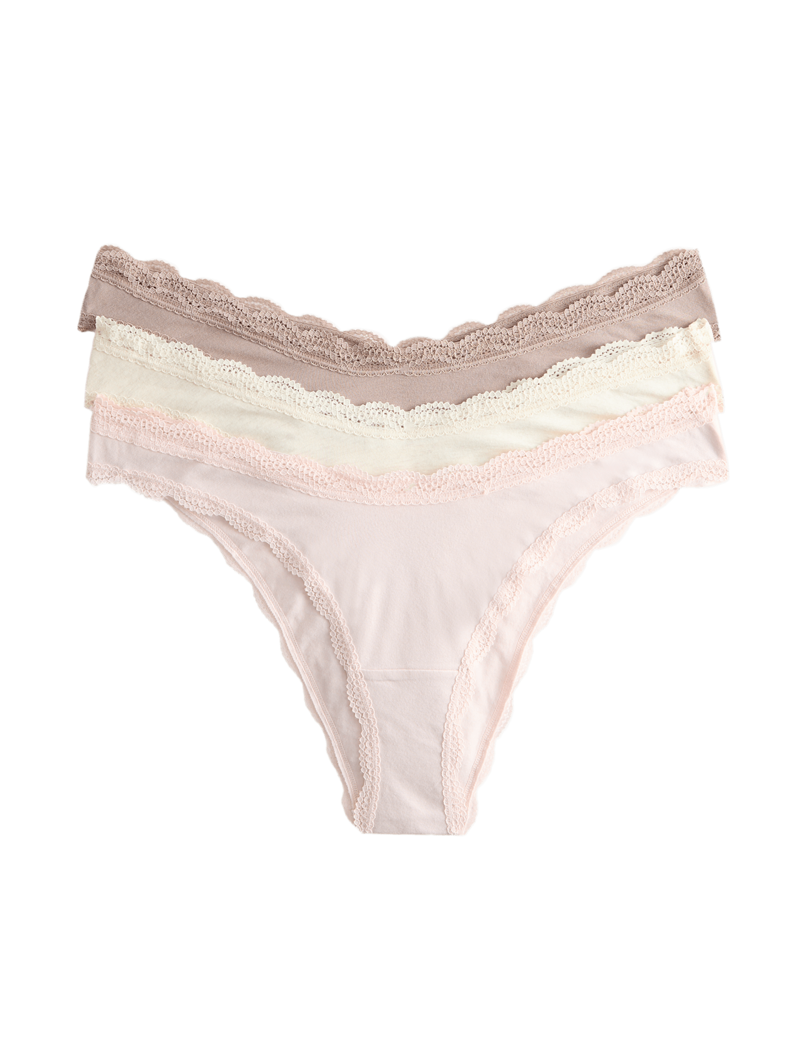 3 Pack Cotton Rich Dipped Miami Knickers - image 5