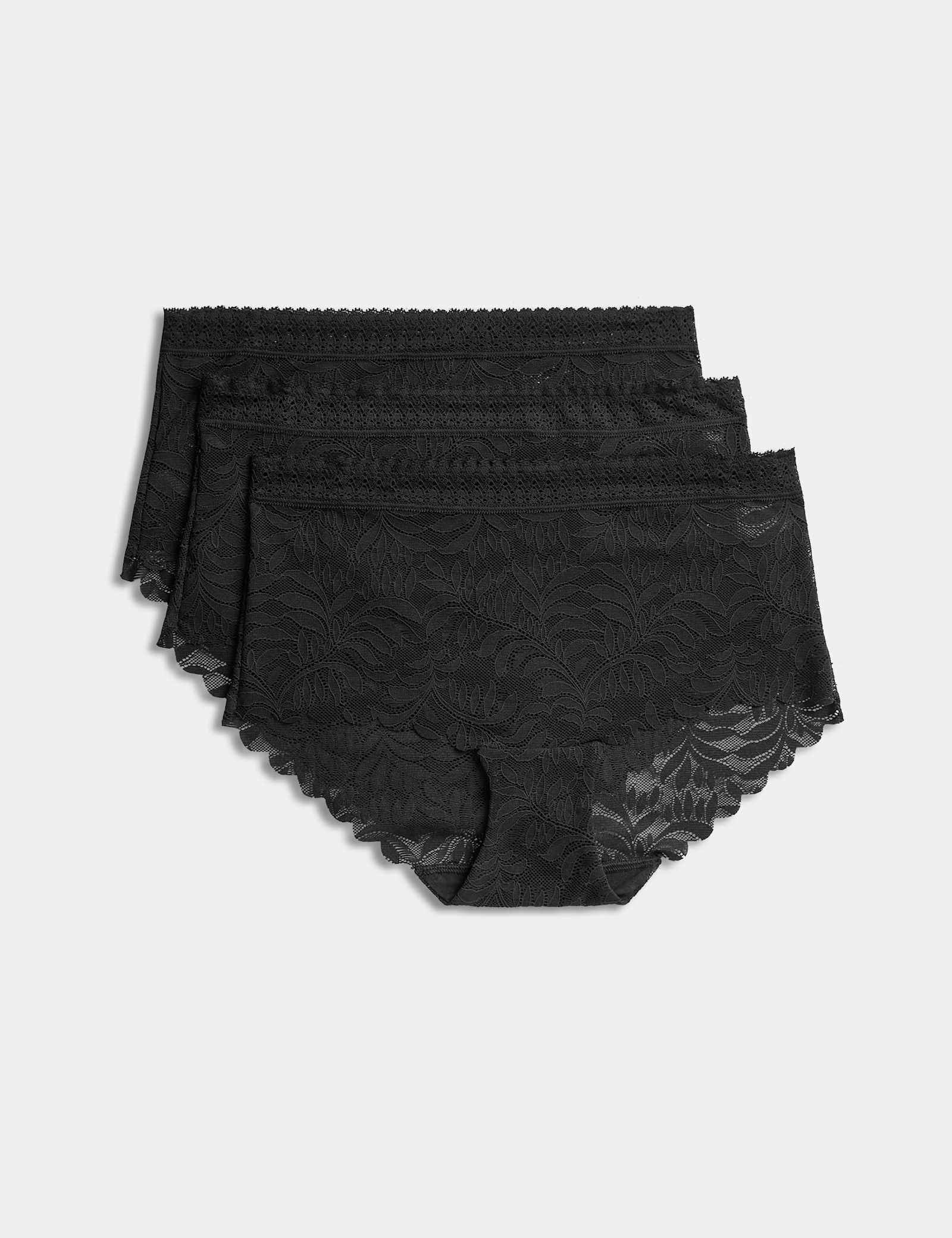 3pk Flexifit Lace High Rise Shorts - image 2