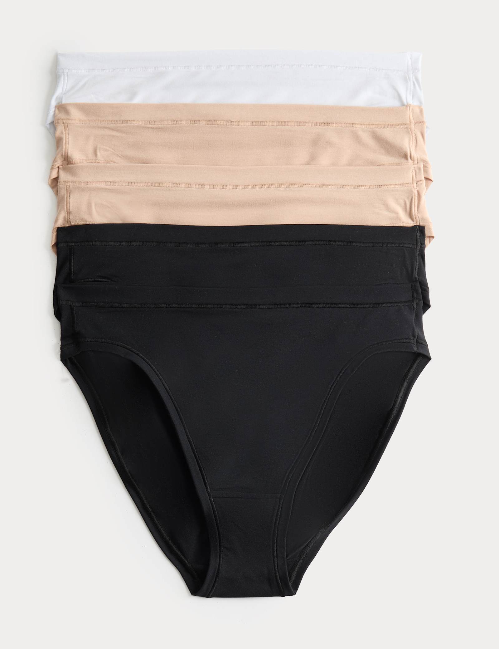 5 Pack Flexifit Modal Rich High Leg Knickers - image 2