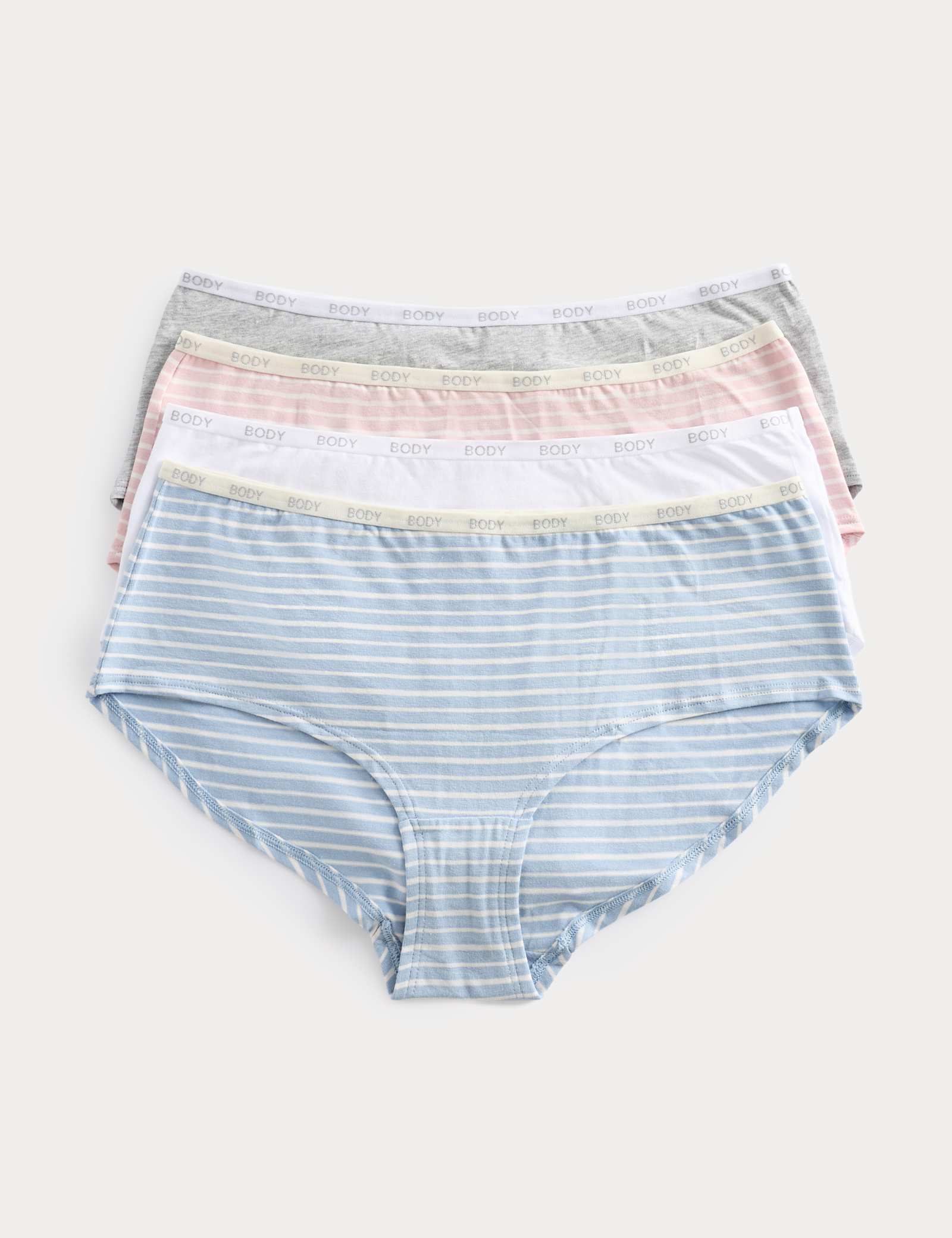 4pk Cotton Rich Low Rise Shorts - image 2