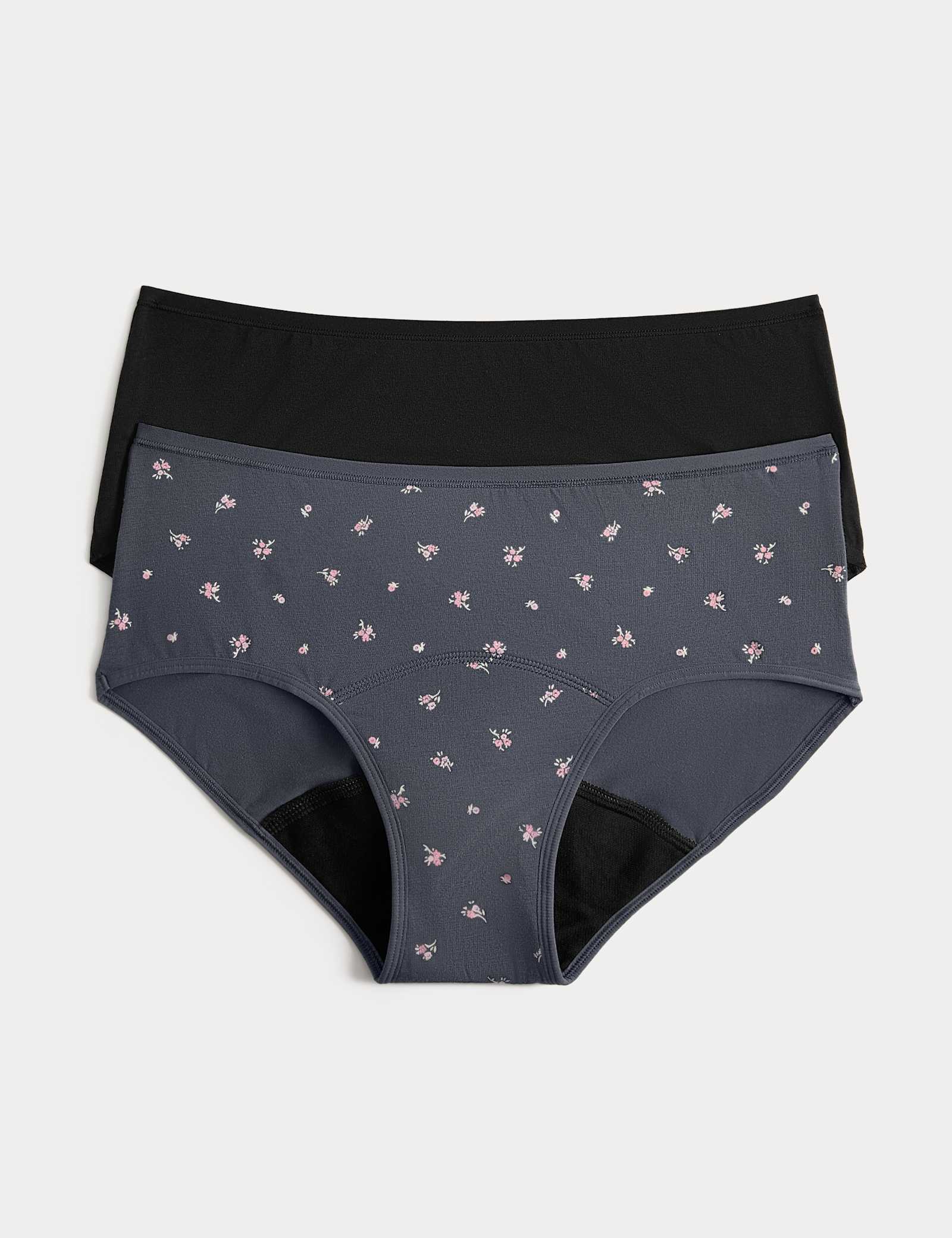 2 Pack Heavy Absorbency Period Knicker Shorts - image 2