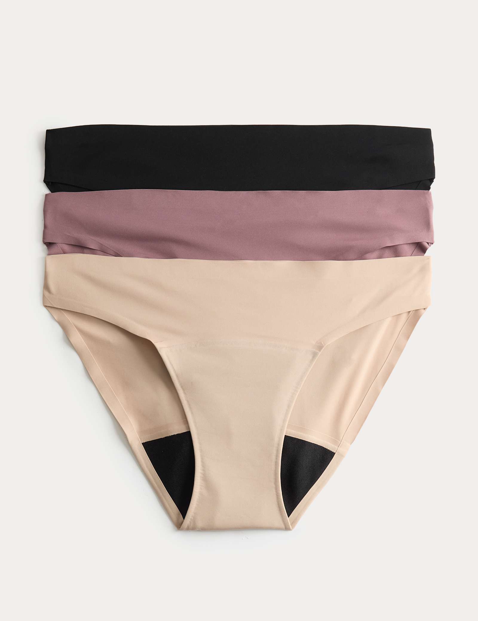 3 Pack No VPL Period Bikini Knickers - image 4