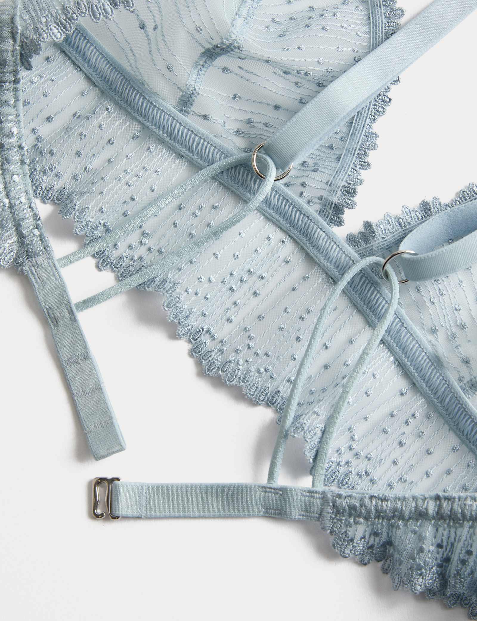 Florence Embroidery Non Wired Bralette (A-E) - image 4