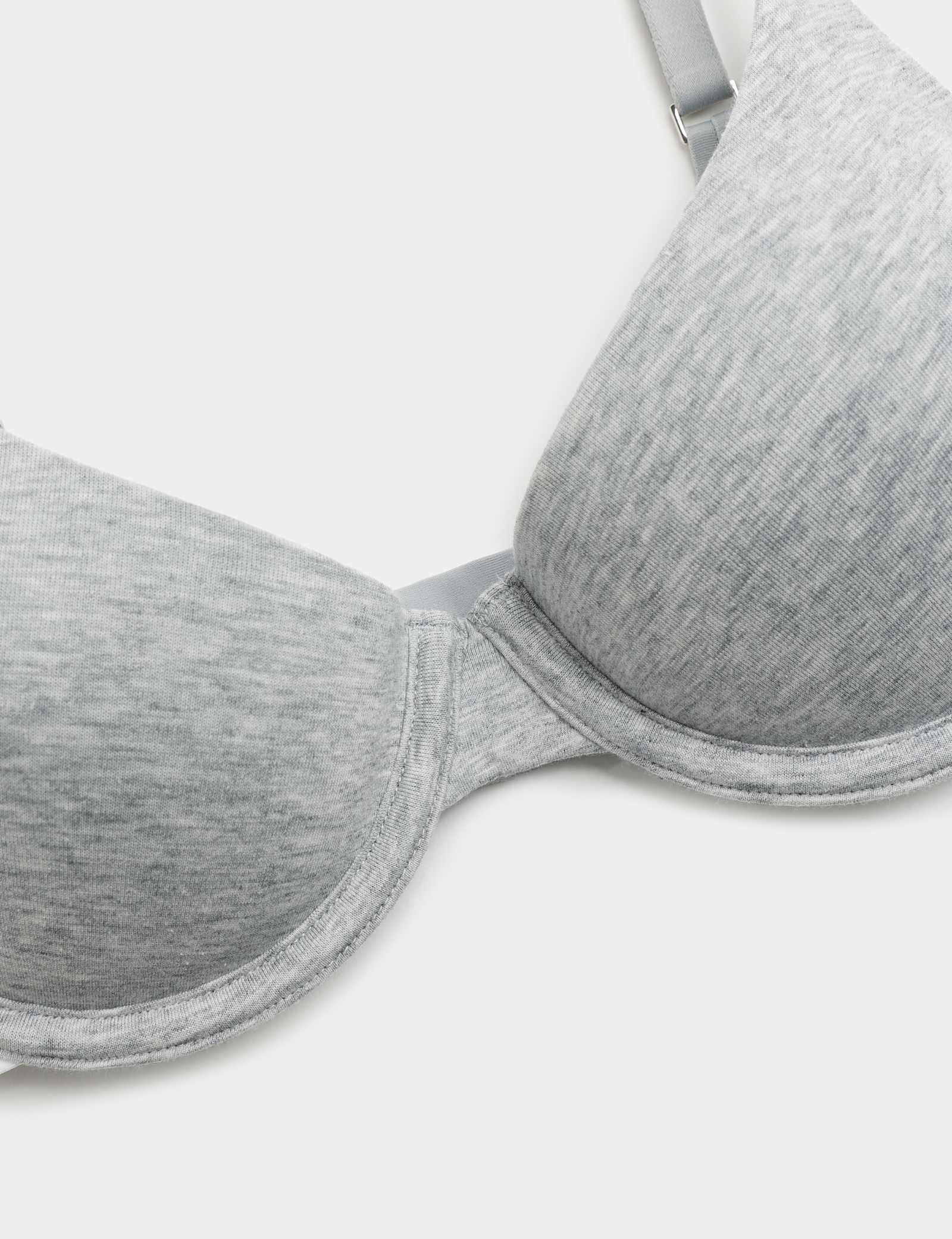 Lille Cotton Rich Wired Demi Cup Bra (A-E) - image 5
