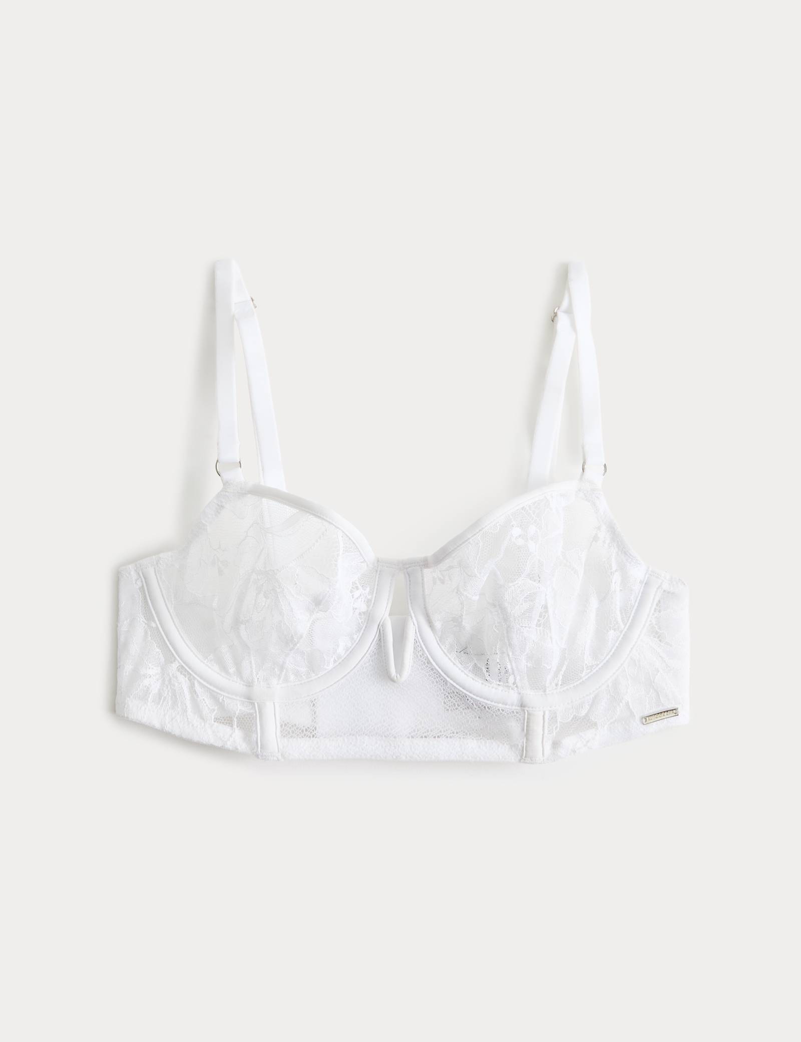 Savannah Lace Wired Longline Balcony Bra (A-E) - image 1