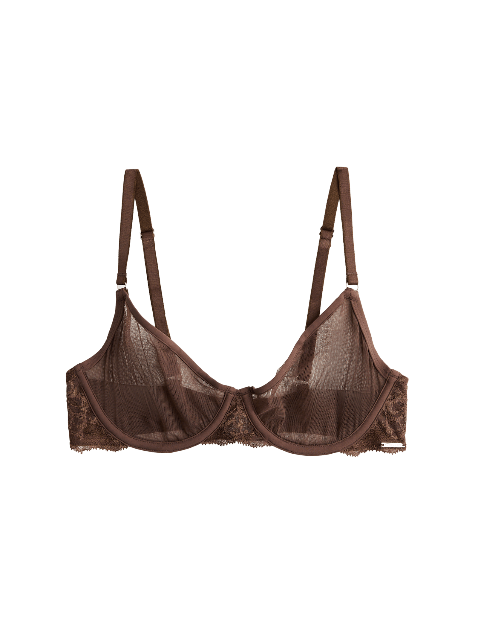 Savannah Lace Wired Demi Cup Bra (A-E) - image 5
