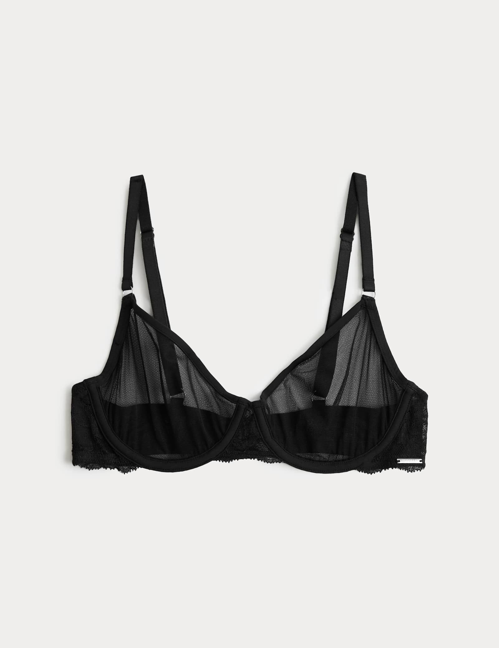 Savannah Lace Wired Demi Cup Bra (A-E) - image 1