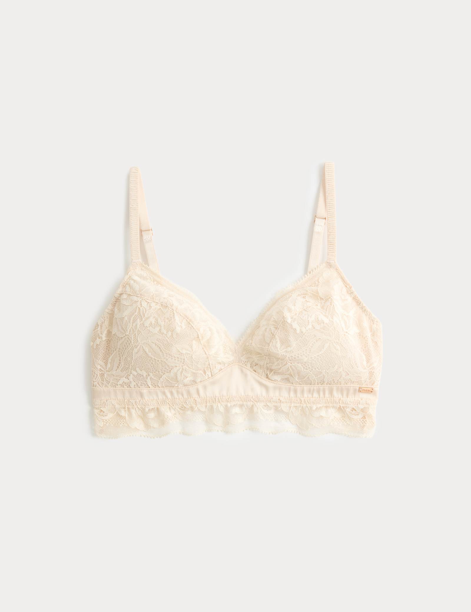Silk & Lace Non Wired Bralette A-E - image 2