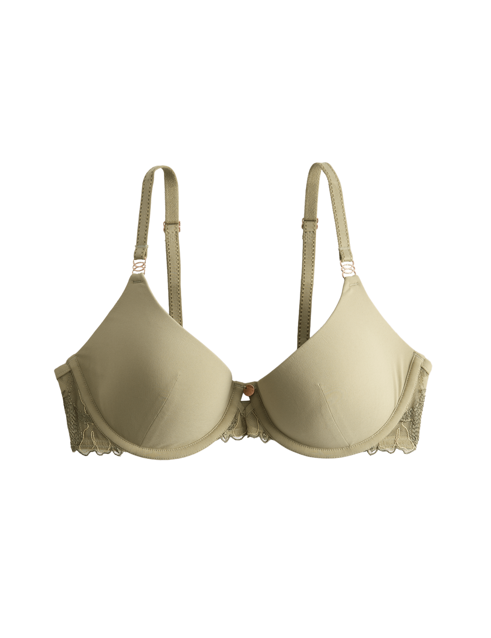 Ianthe Embroidery Wired Scoop Demi Bra (A-E) - image 3