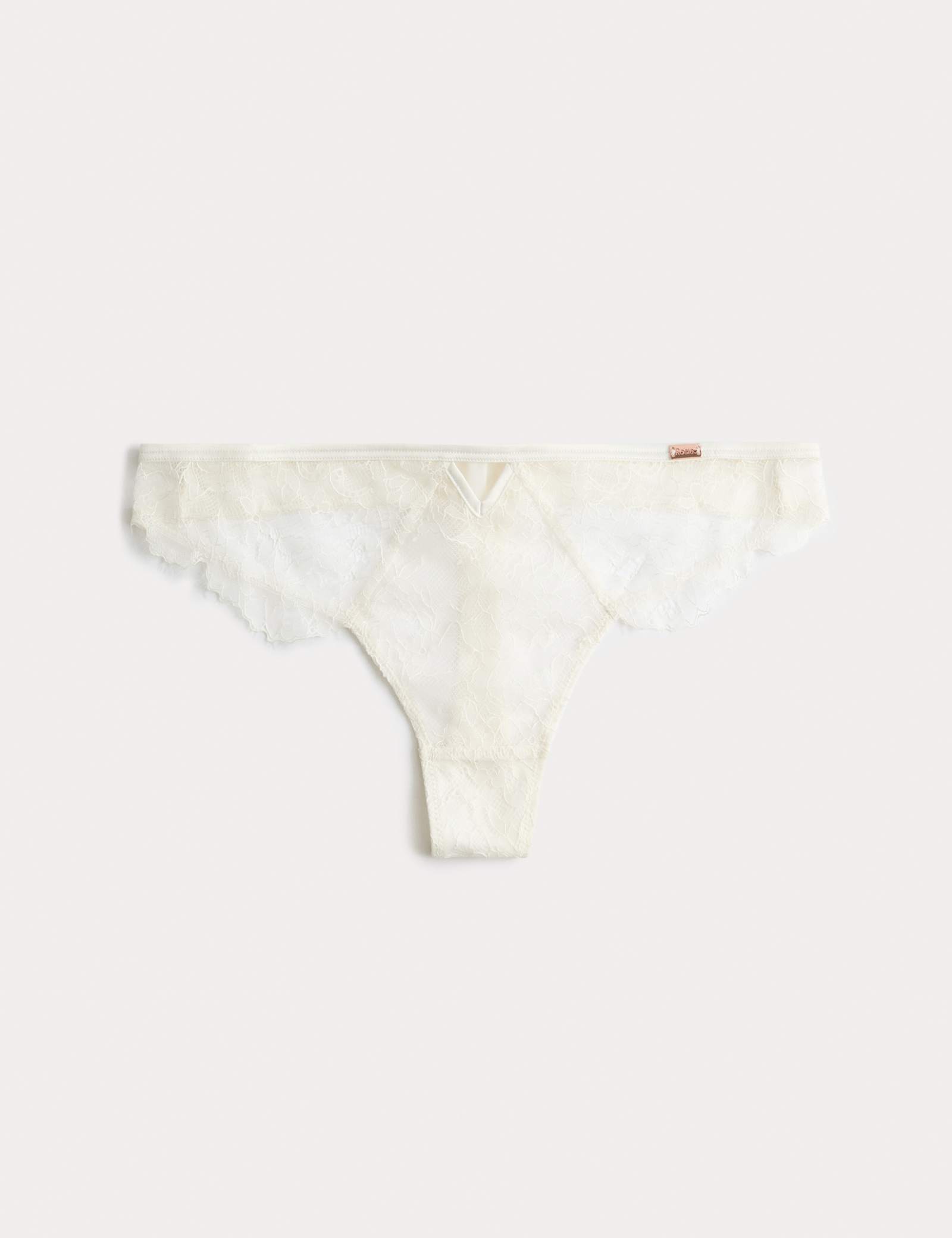 Forget Me Not Lace Thong - image 1
