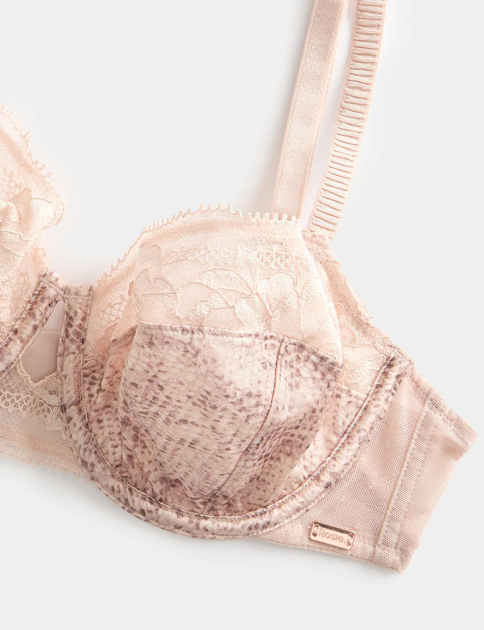 Rosalie Silk & Lace Wired Balcony Bra (A-E) - image 5