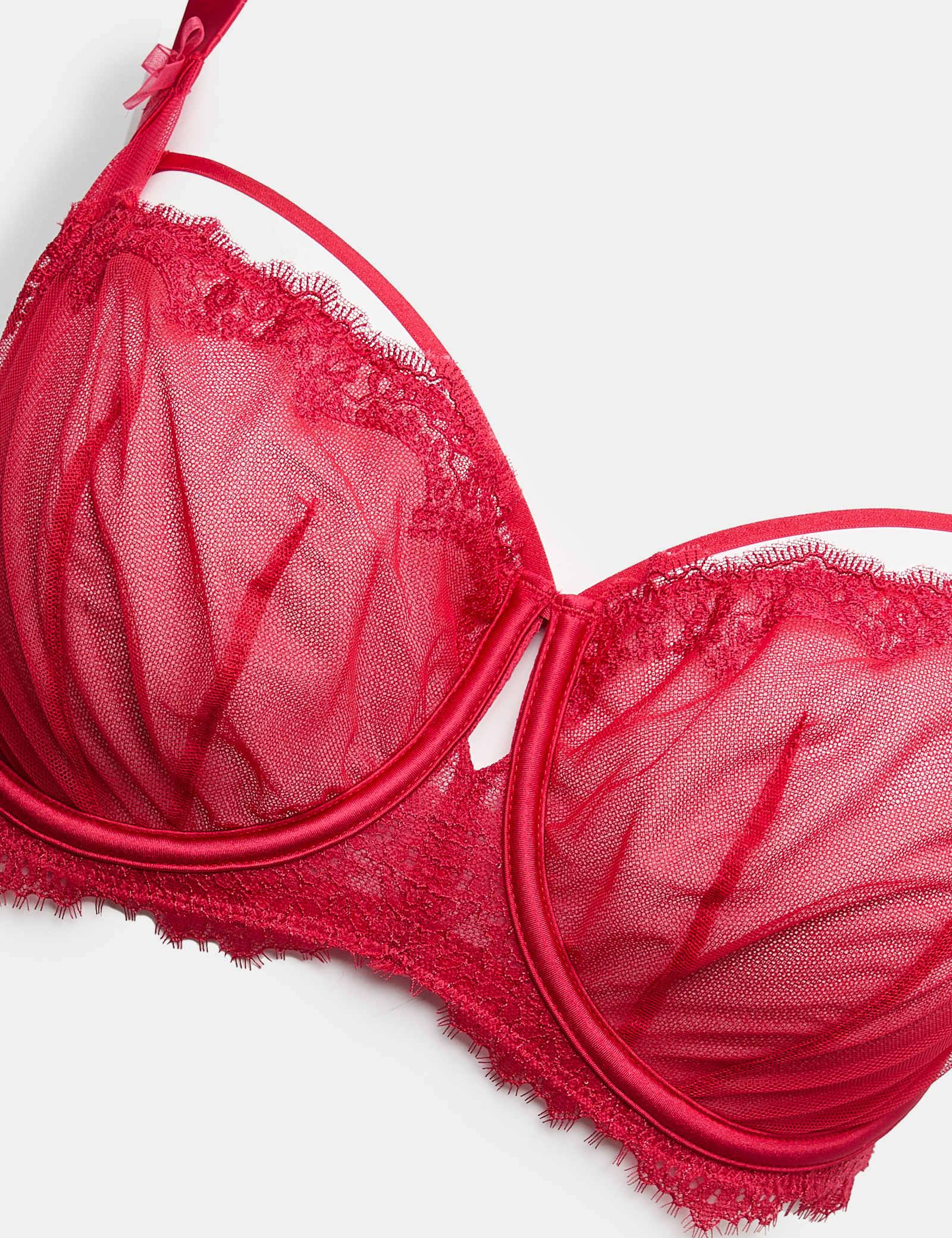 Magda Embroidery Wired Balcony Bra (F-H) - image 5