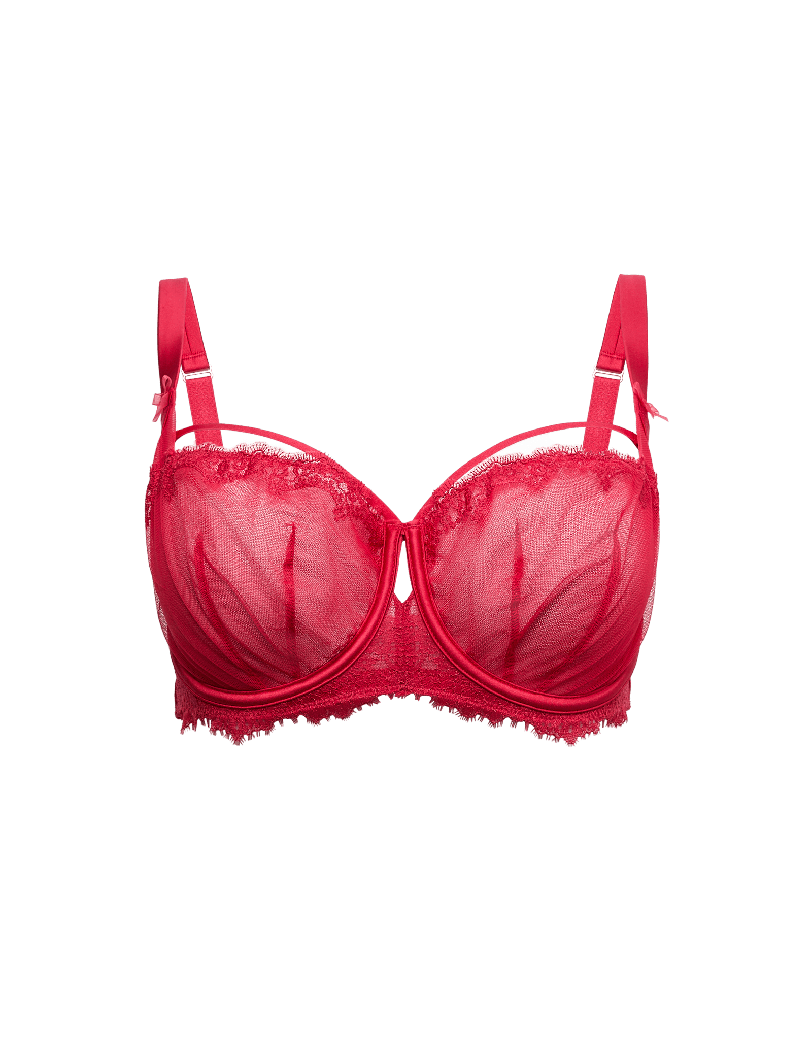 Magda Embroidery Wired Balcony Bra (F-H) - image 3