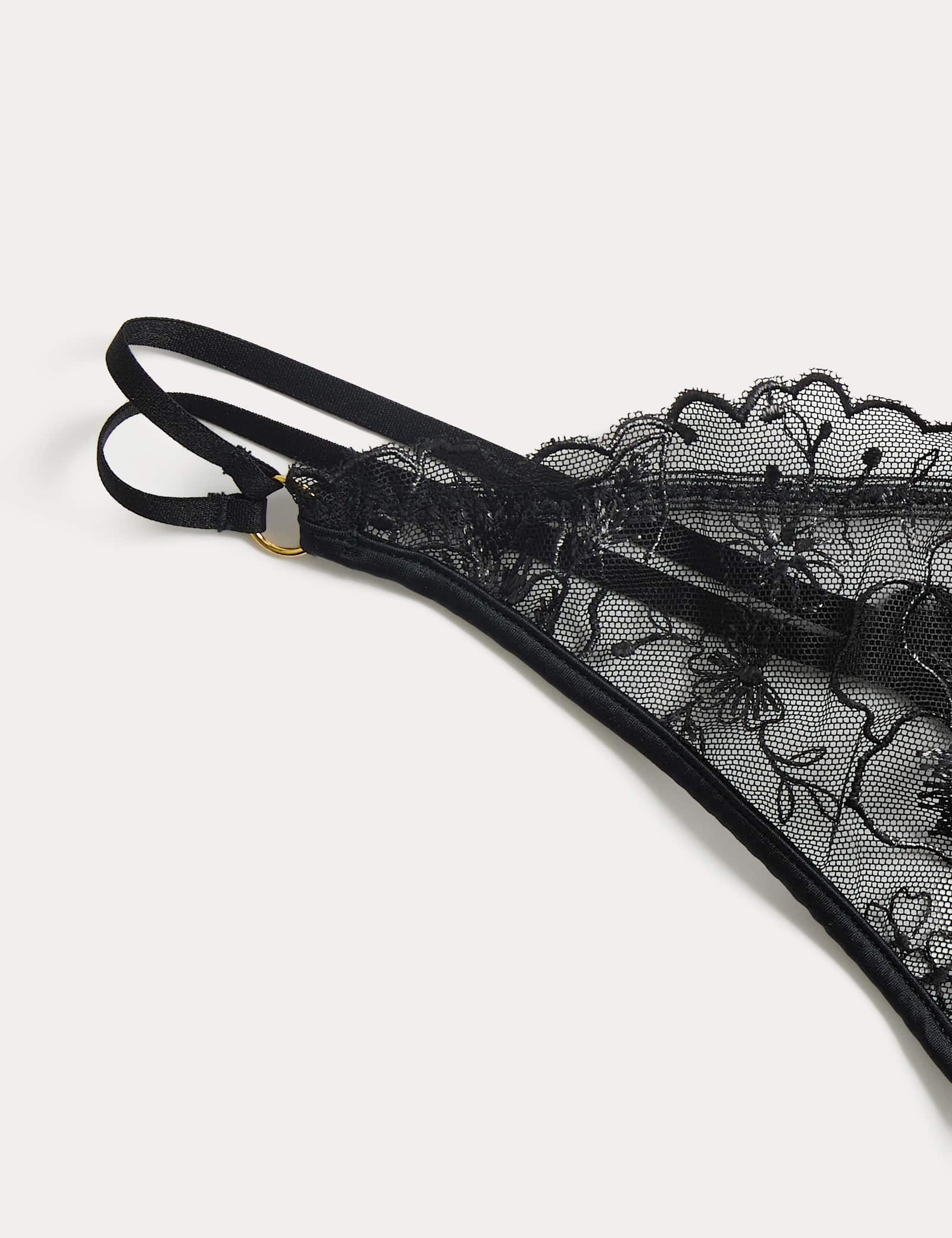 Arianna Embroidery Thong - image 4