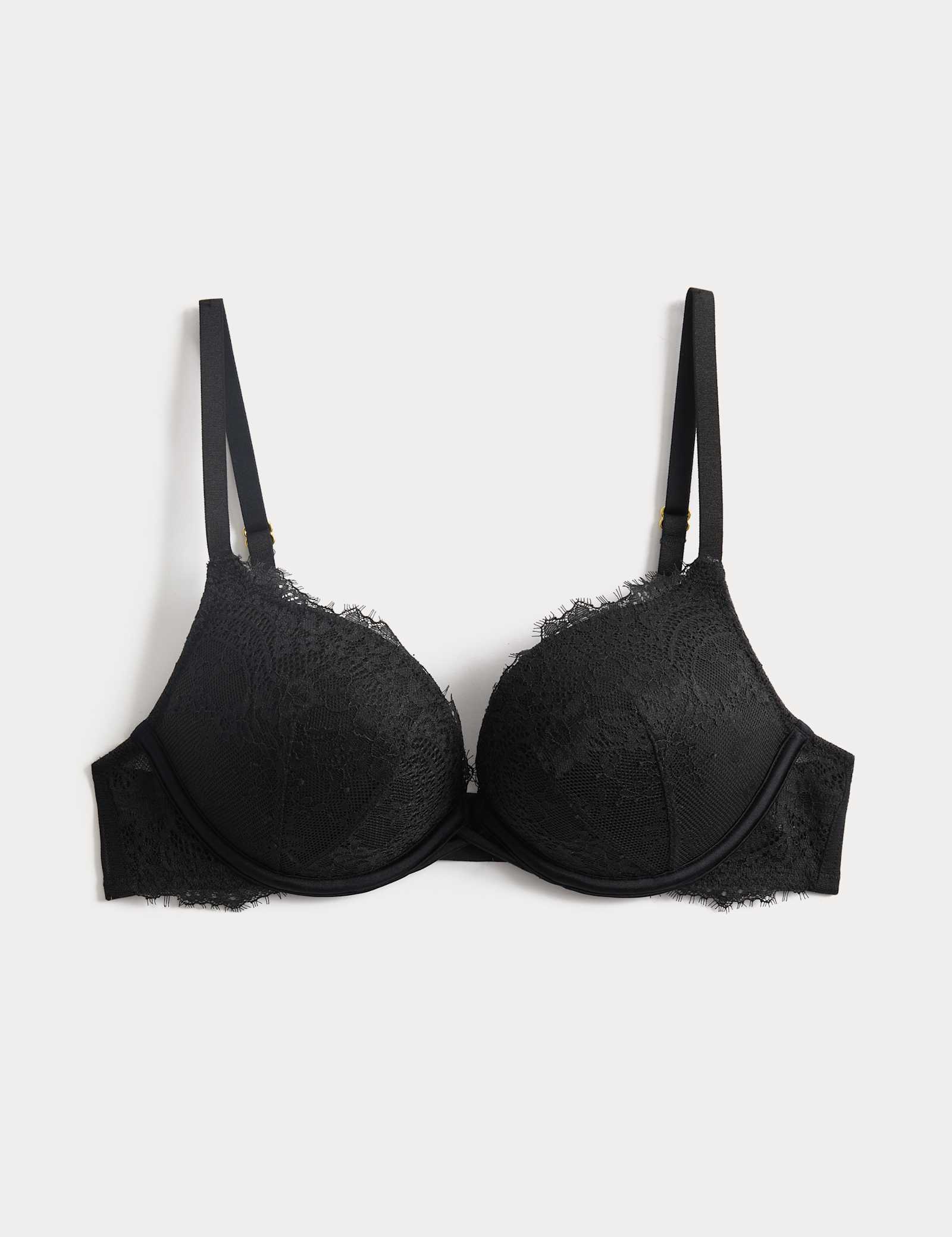 Lace Double Boost Push-Up Plunge Bra (A-D) - image 2