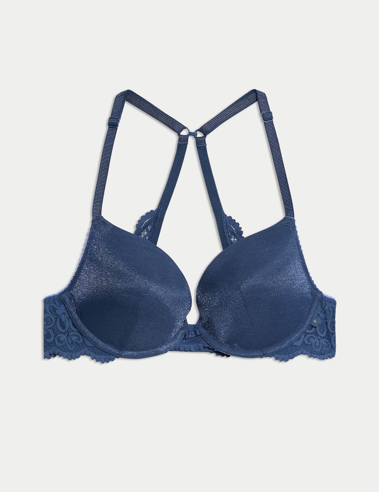 Hanna Glossie Wired Push-Up Plunge Bra (A-E) - image 1