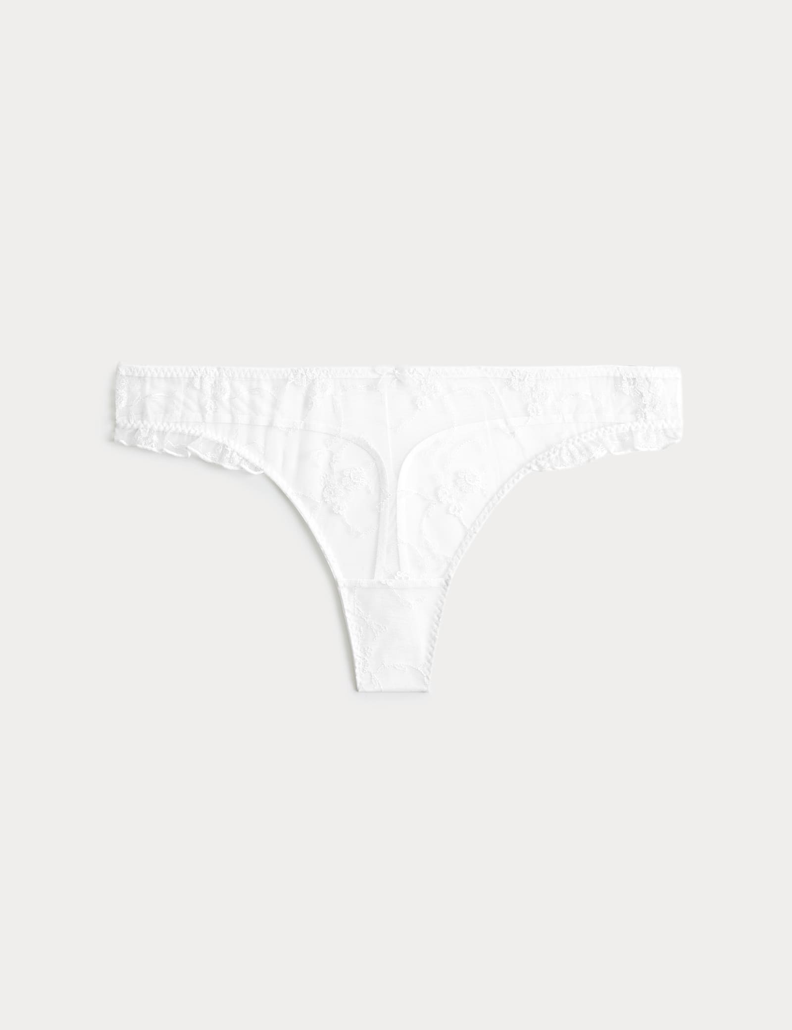 Helena Embroidery Thong - image 1