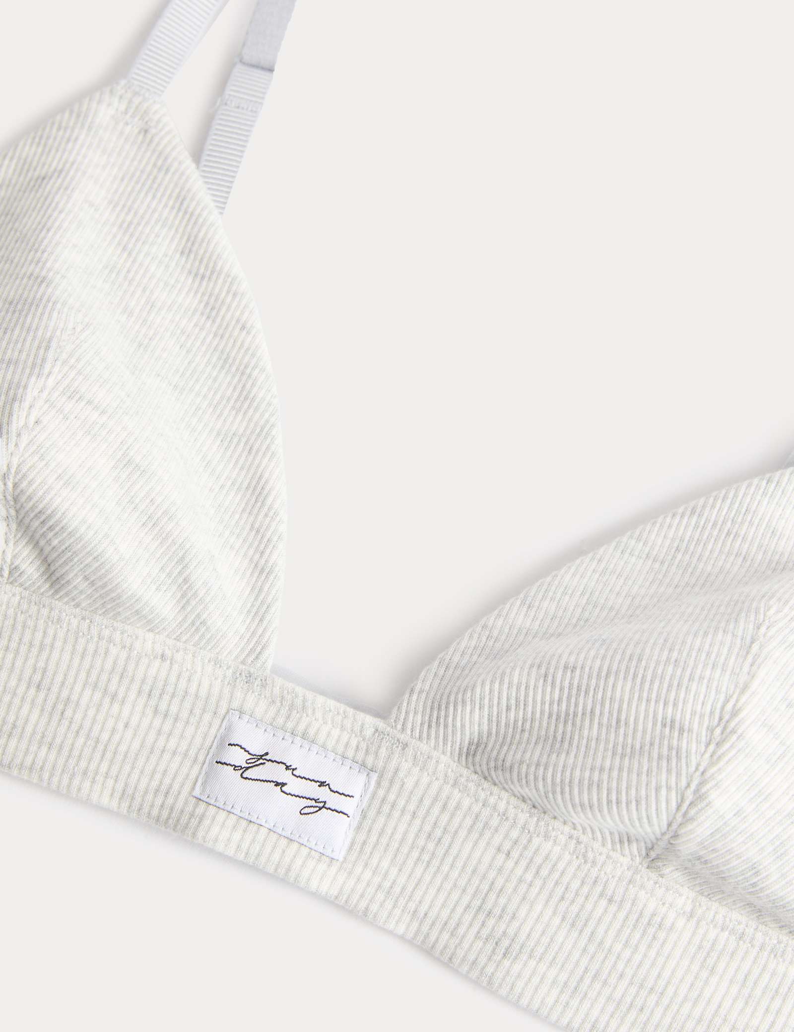 Juni Cotton Rib Non Wired Bralette (A-E) - image 5