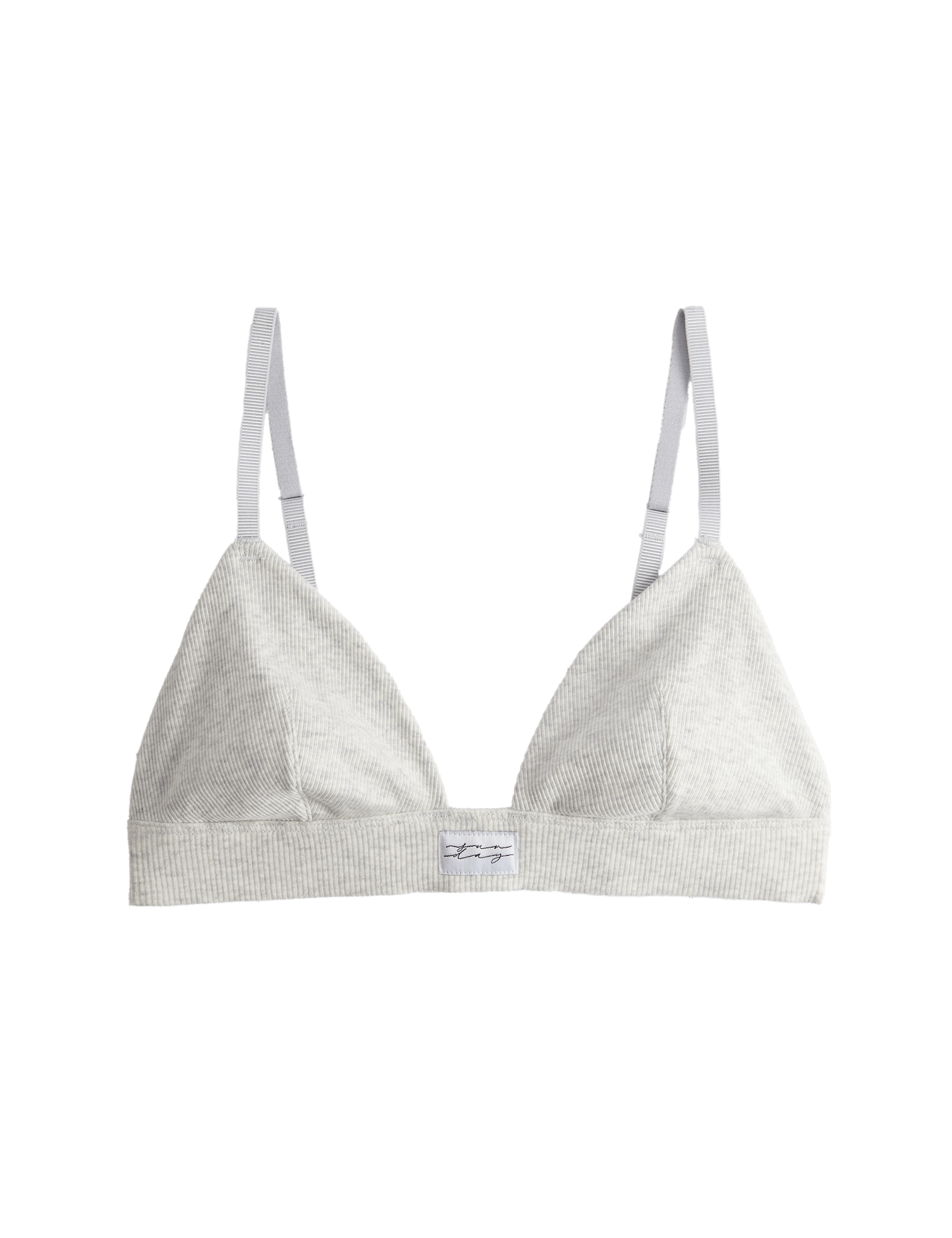 Juni Cotton Rib Non Wired Bralette (A-E) - image 3