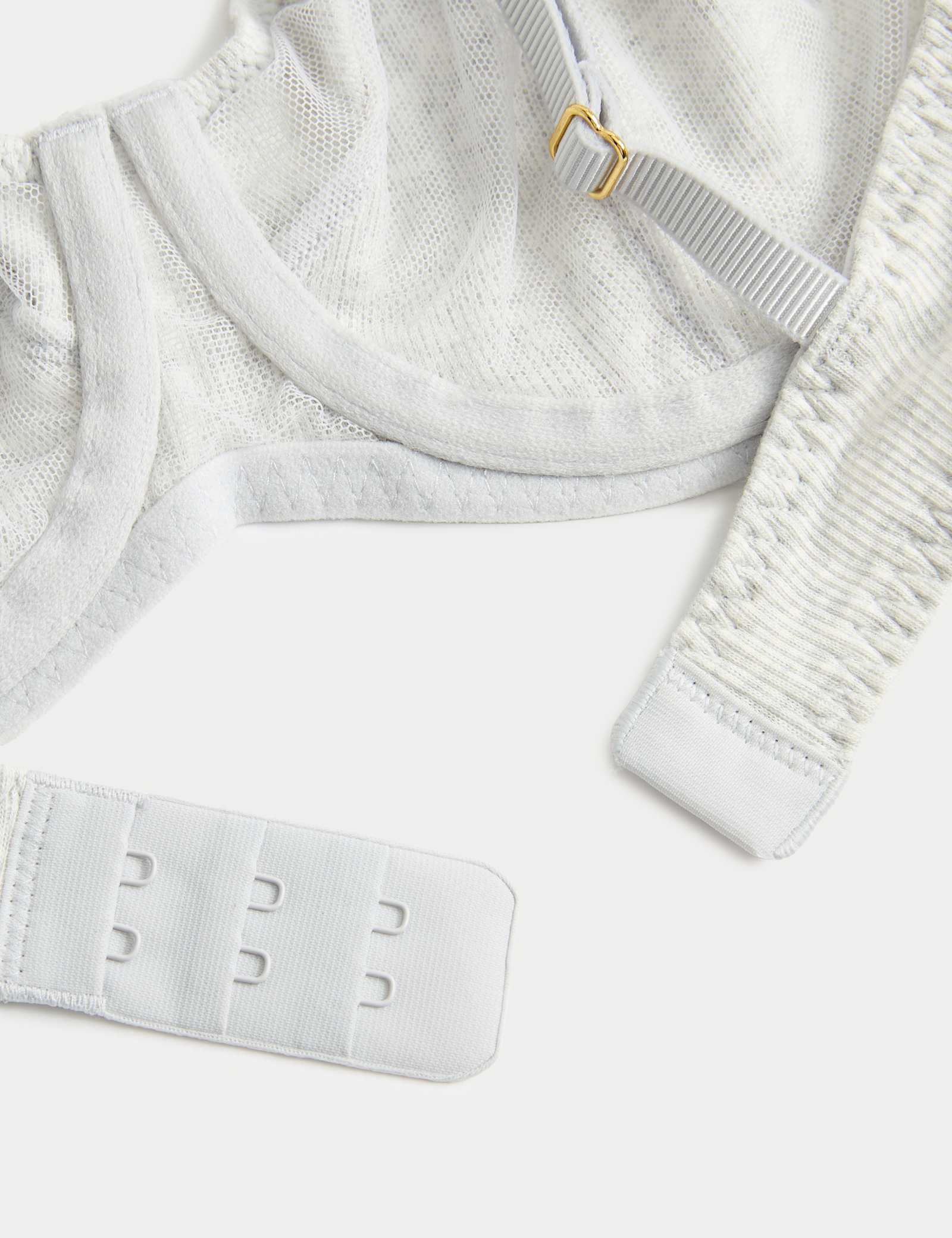 Juni Cotton Rib Wired Balconette Bra (A-E) - image 4