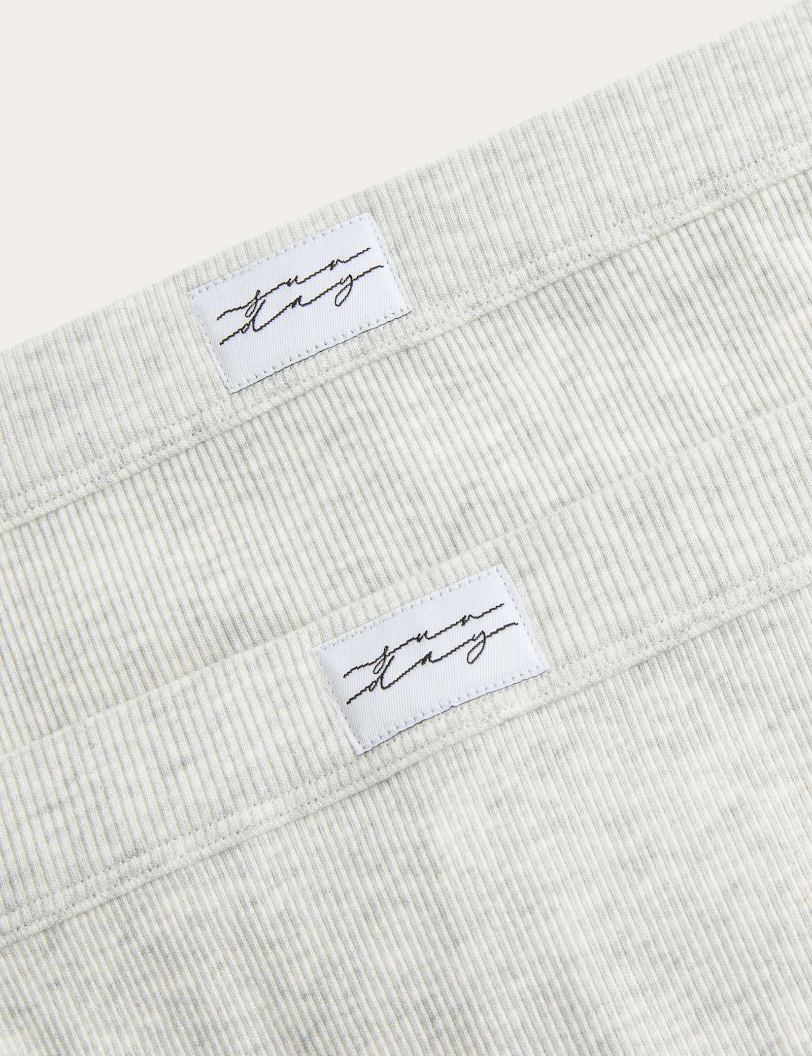 2 Pack Juni Cotton Rib Bikini Knickers - image 4
