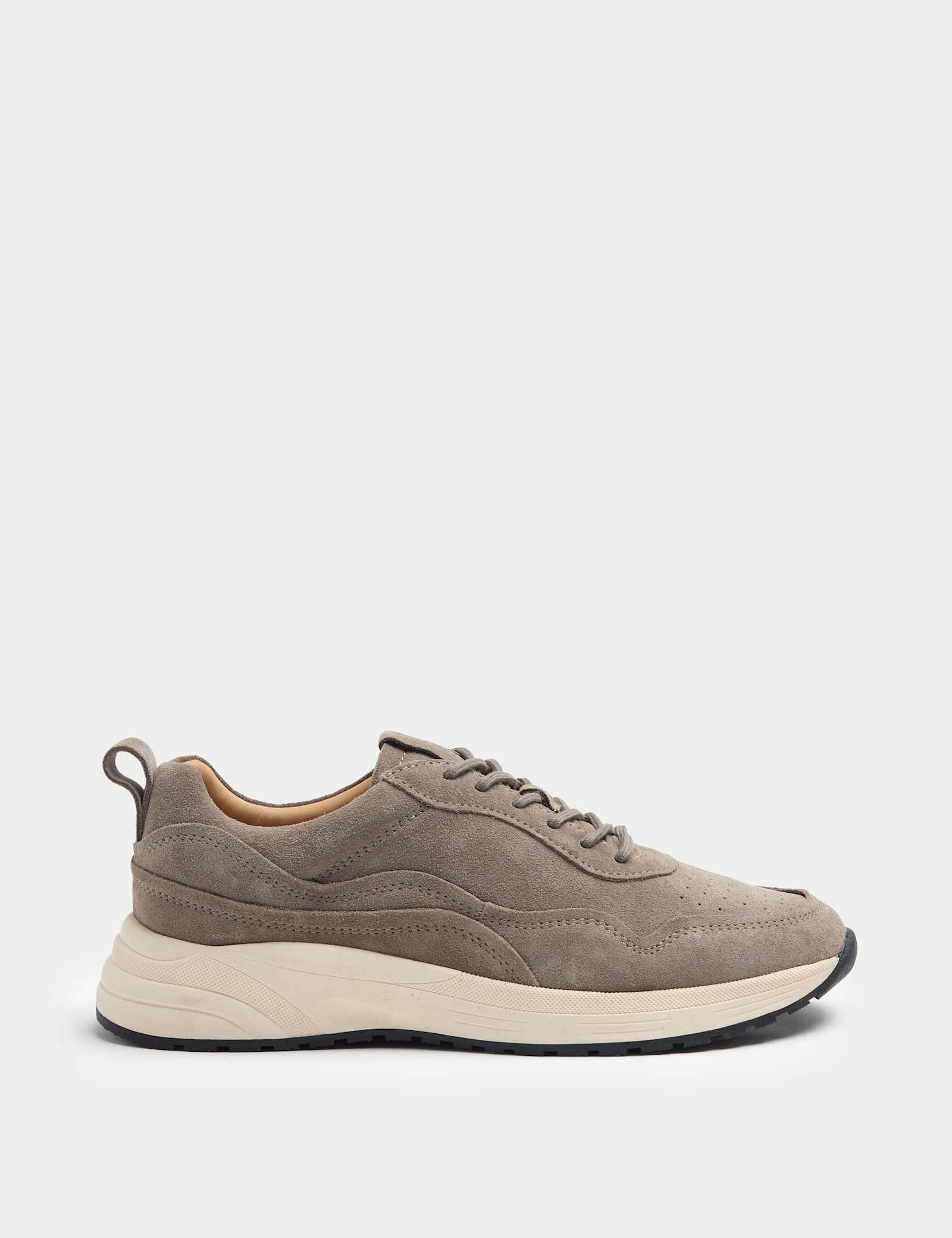 Performance Suede Lace up Trainers - image 1