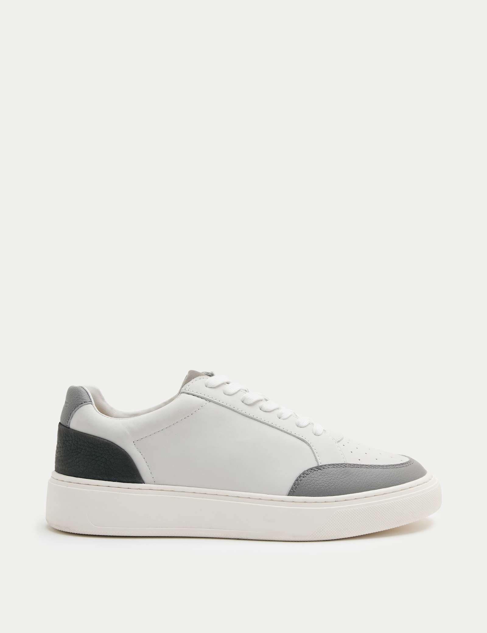 Leather Lace Up Trainers - image 2