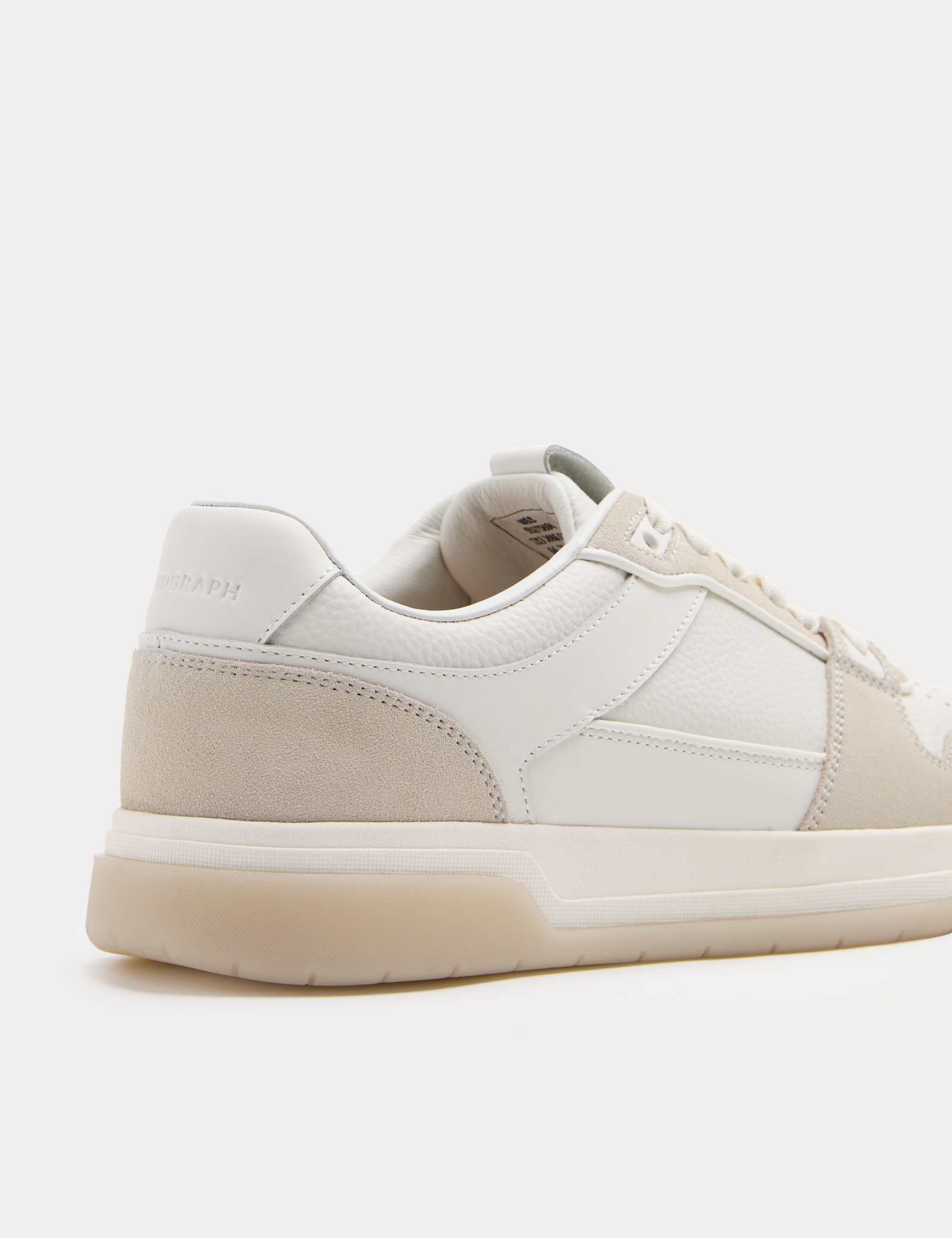 Leather Lace Up Casual Trainers - image 3