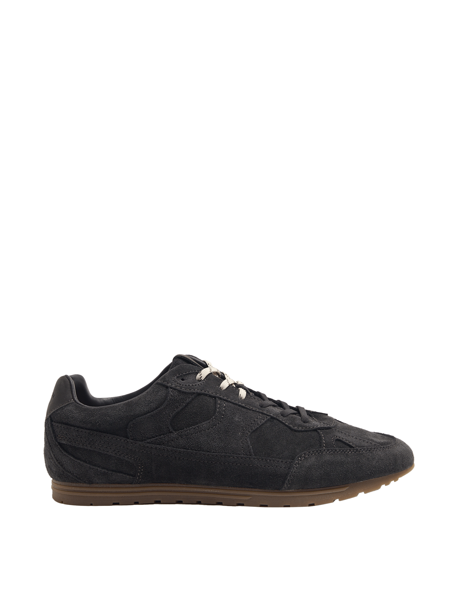 Suede Lace Up Trainers - image 5
