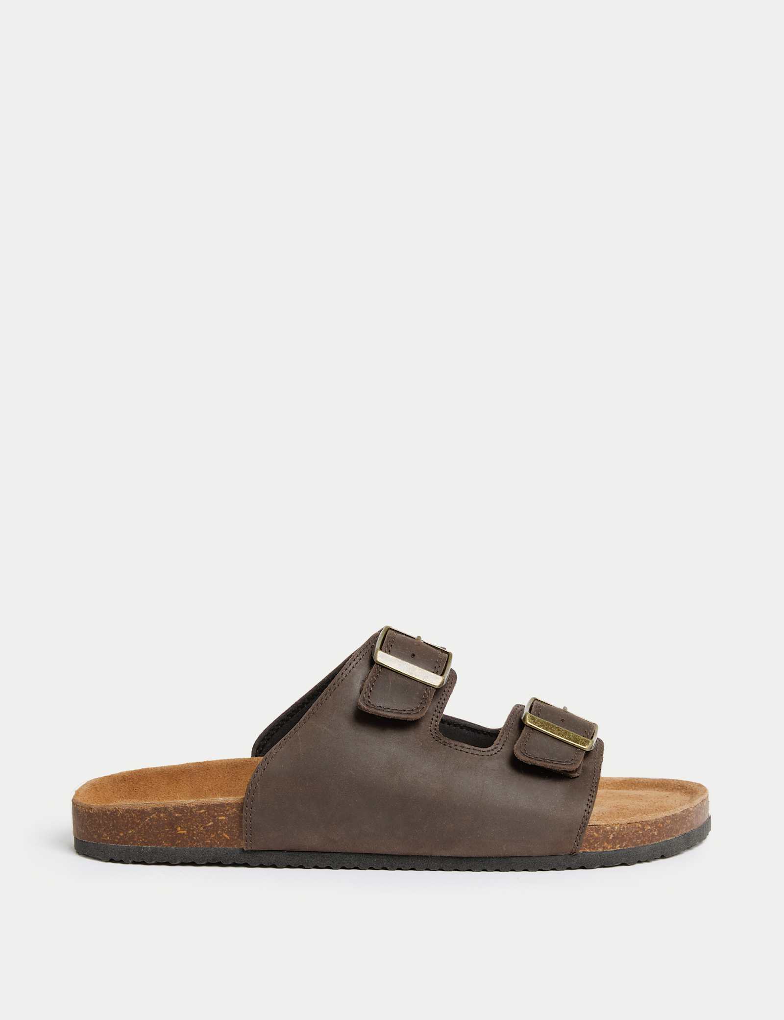 Leather Slip-On Sandals - image 3