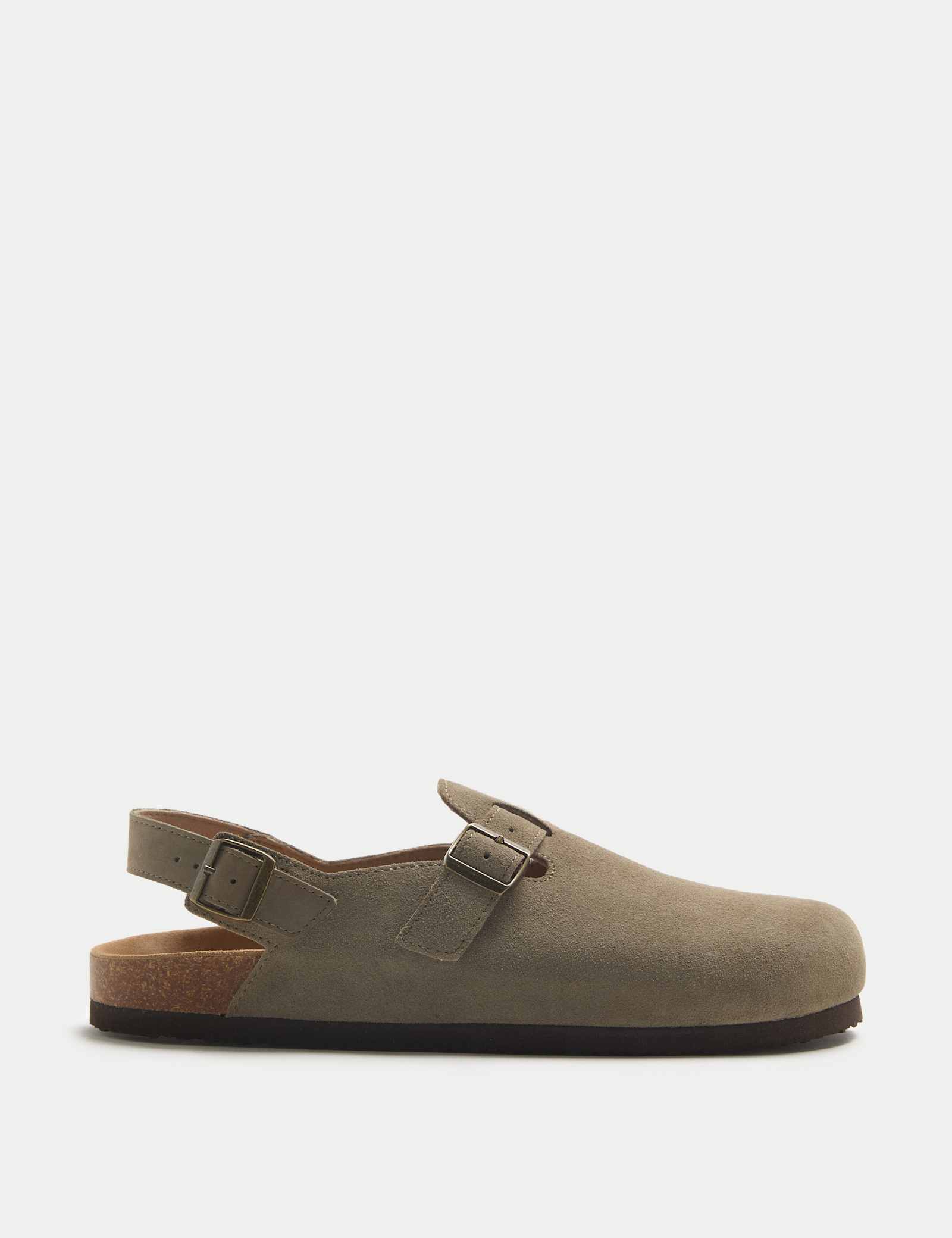 Suede Backstrap Mules - image 3