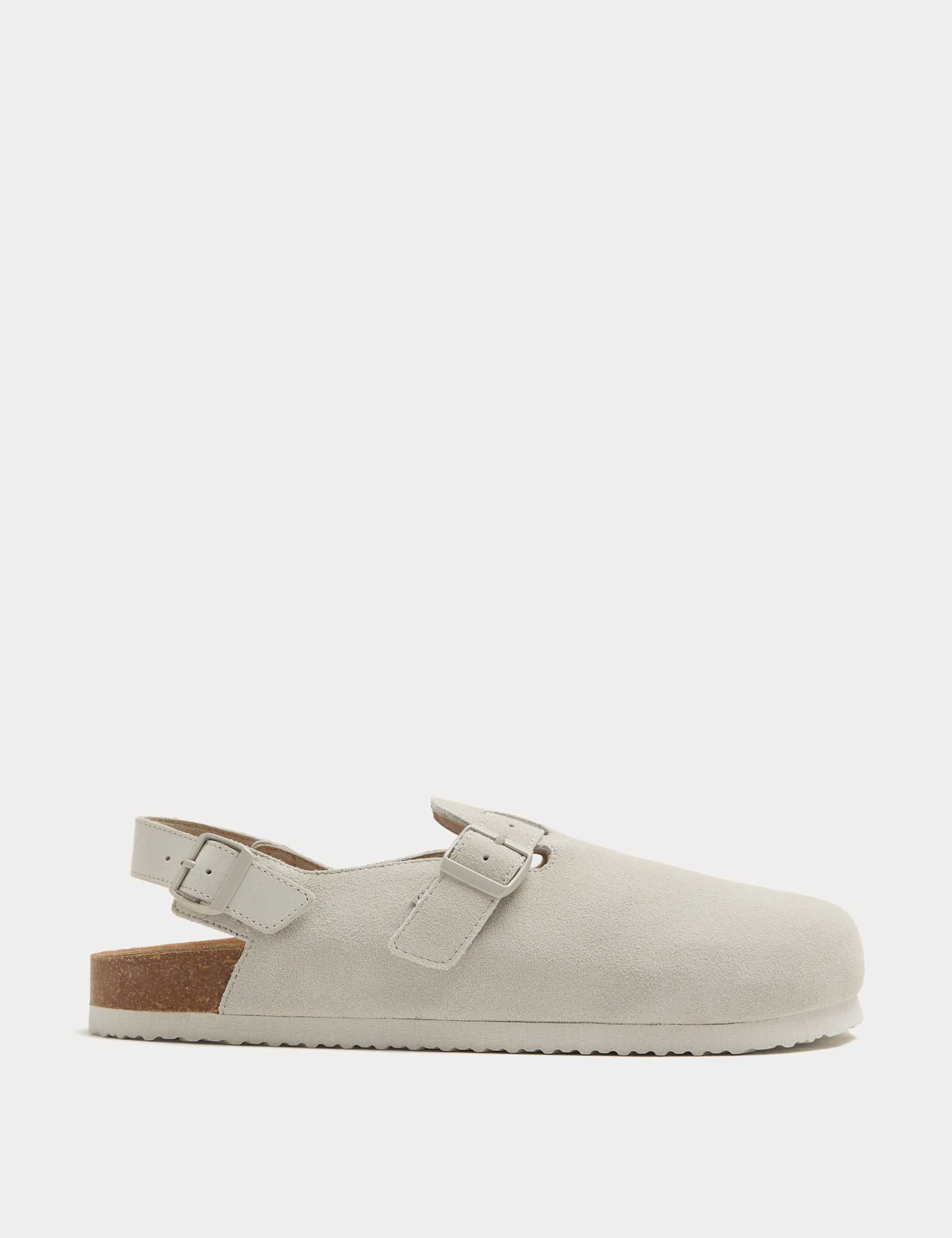 Suede Backstrap Mules - image 2