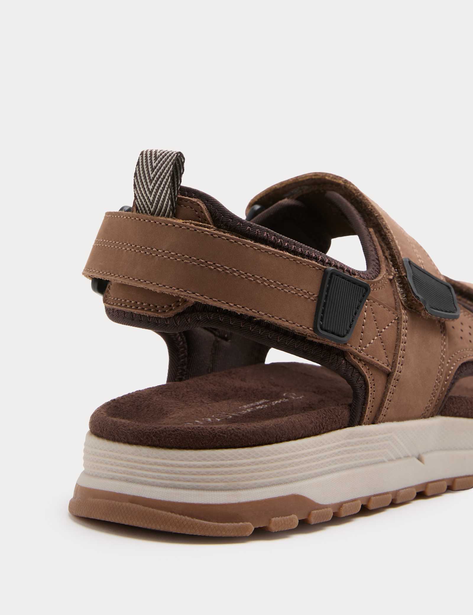 Nubuck Riptape Two Strap Sandals - image 4