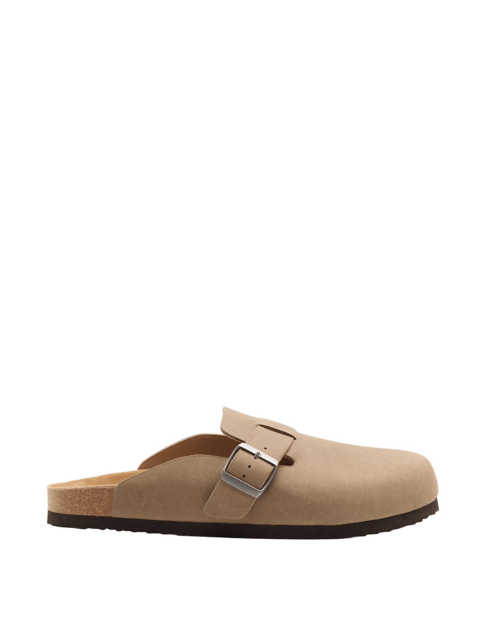 Nubuck Corkbed Mule Sandals - image 5