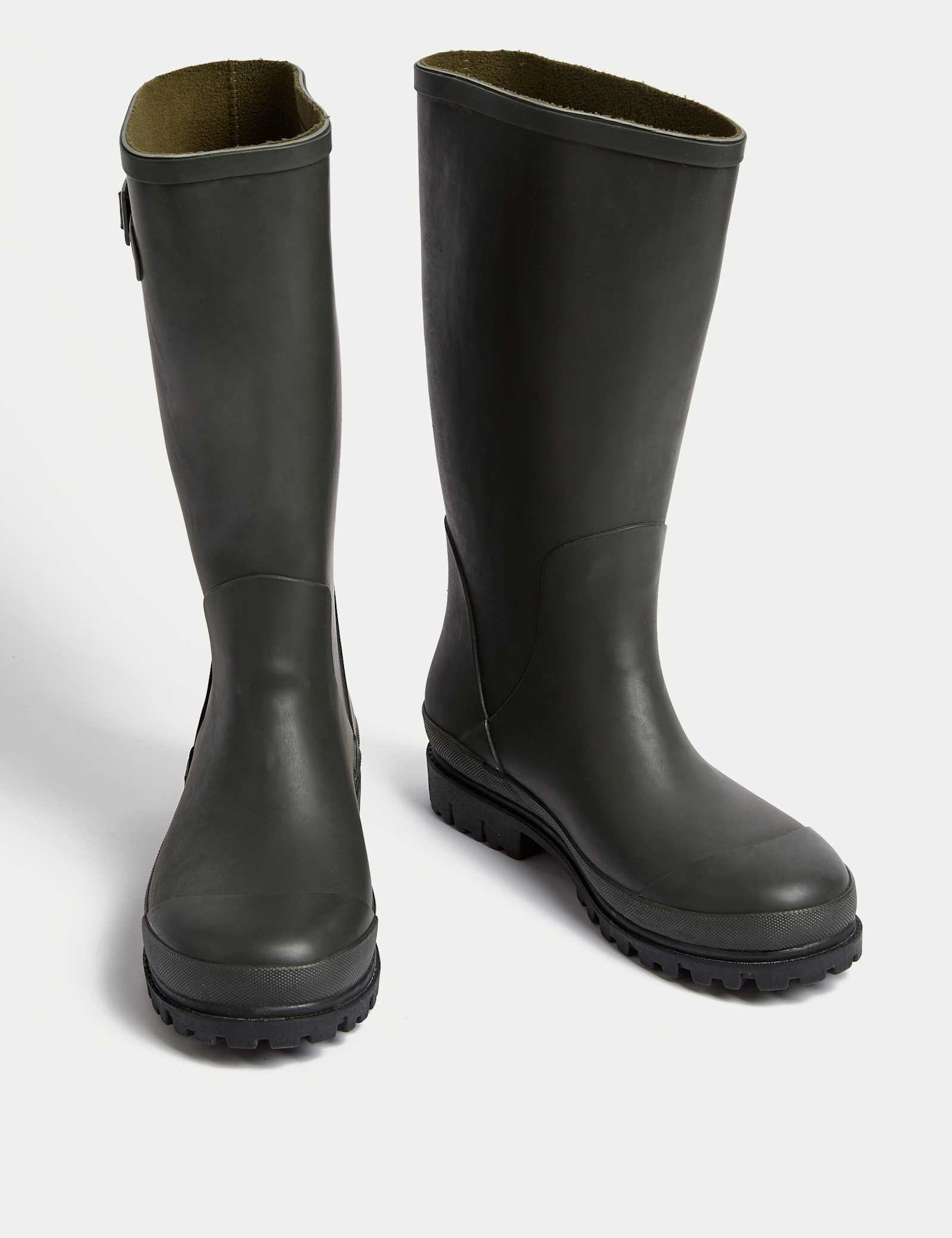 Fleece Lined Wellington Boots - image 1