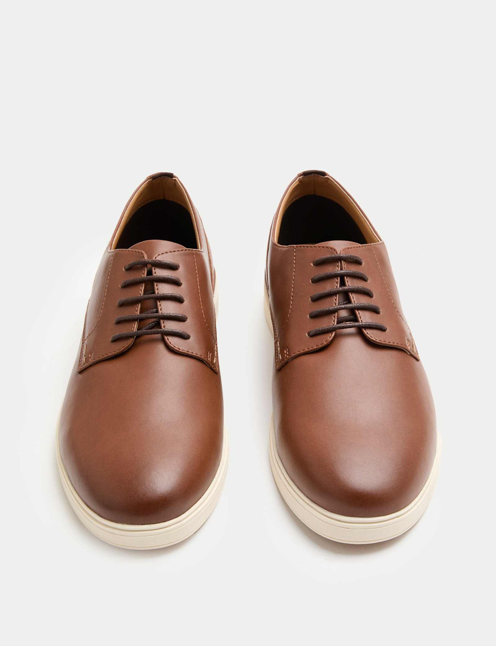 Contrast Sole Derby Shoes - image 4