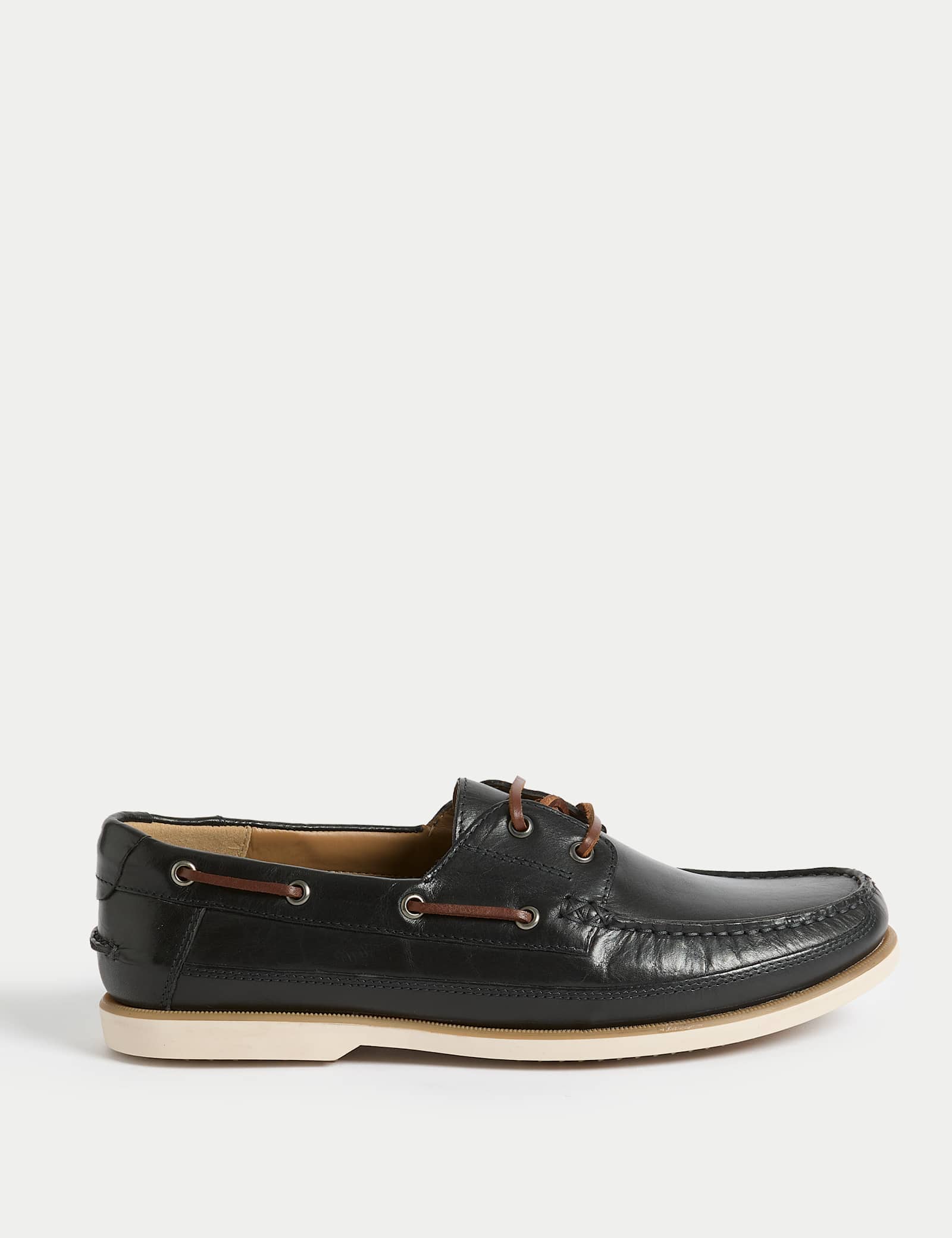 Leather Boat Shoes - image 4